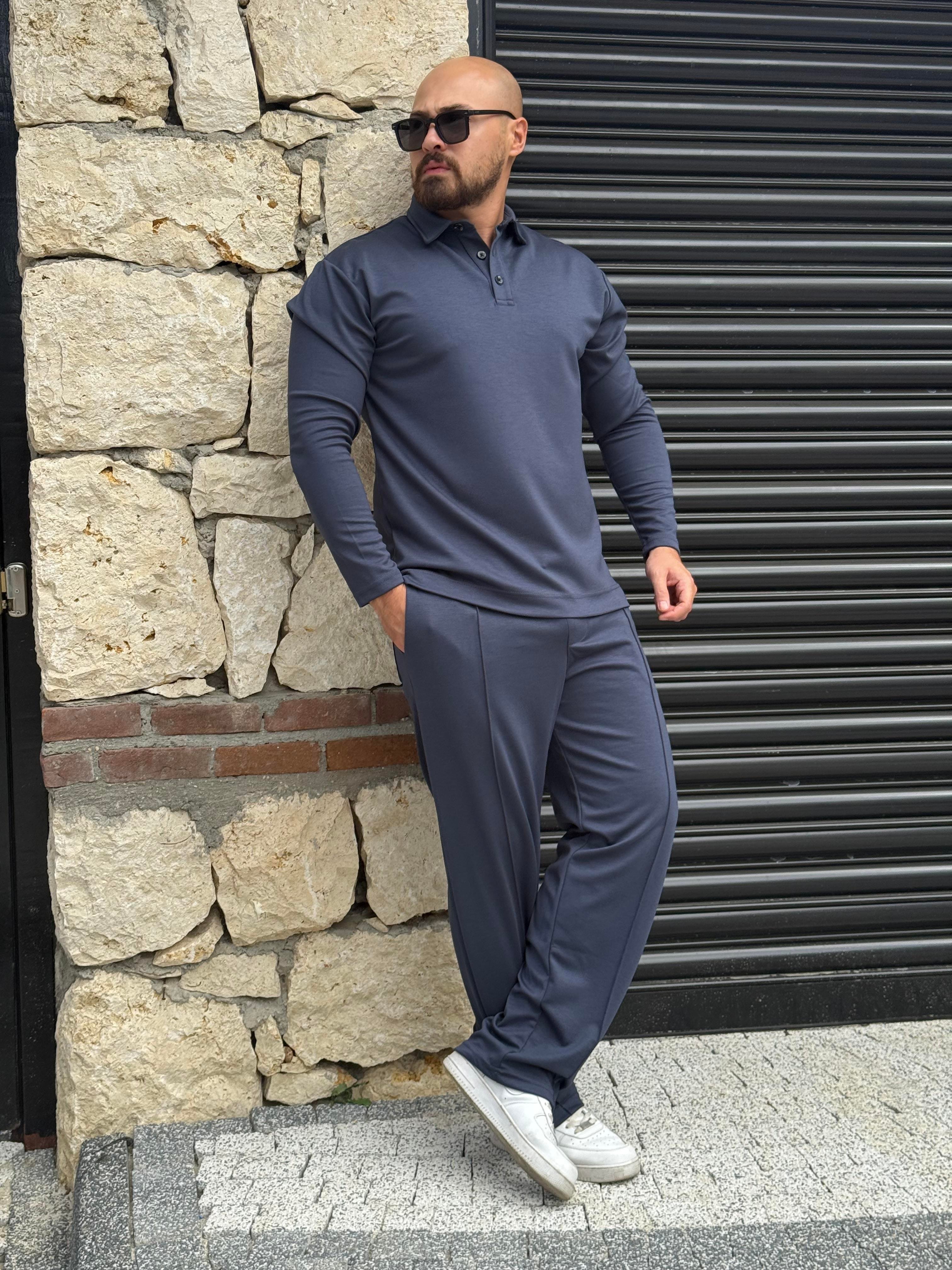 Polo Yaka Oysho Kumaş Alt-Üst Takım (TKL21)