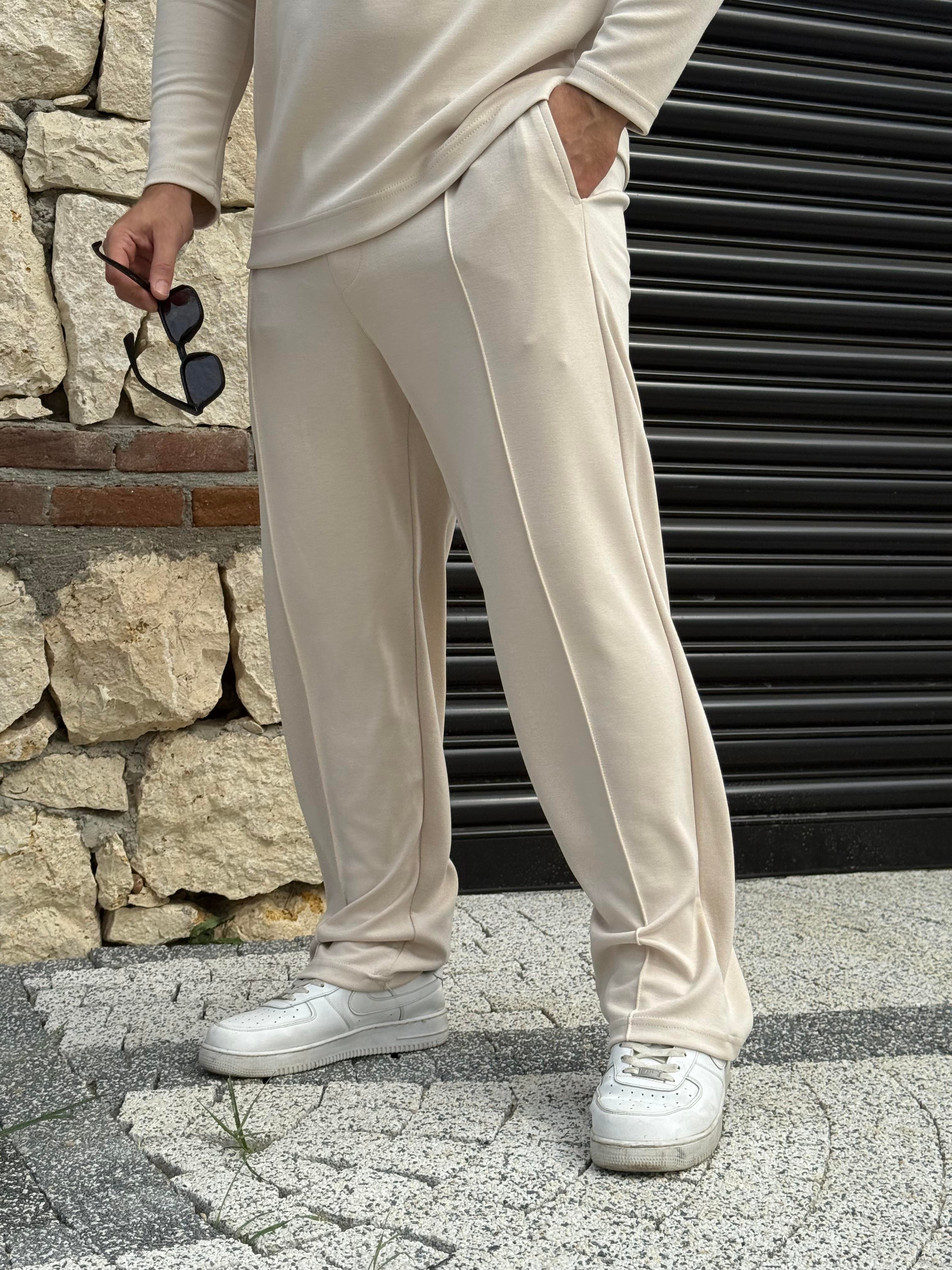 Polo Yaka Oysho Kumaş Alt-Üst Takım (TKK21)