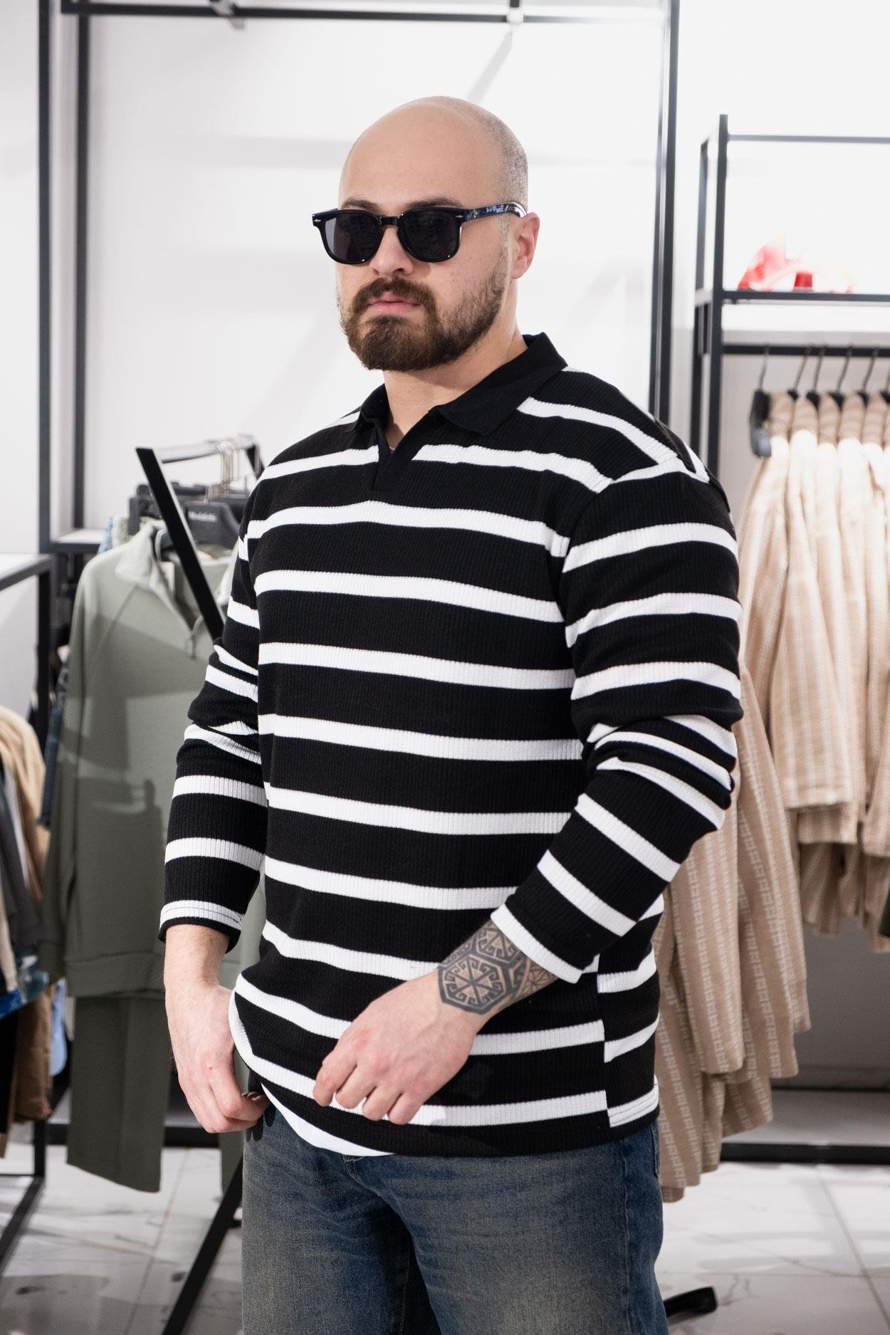 Polo Yaka Rahat Kalıp Triko (K-SWTS34)