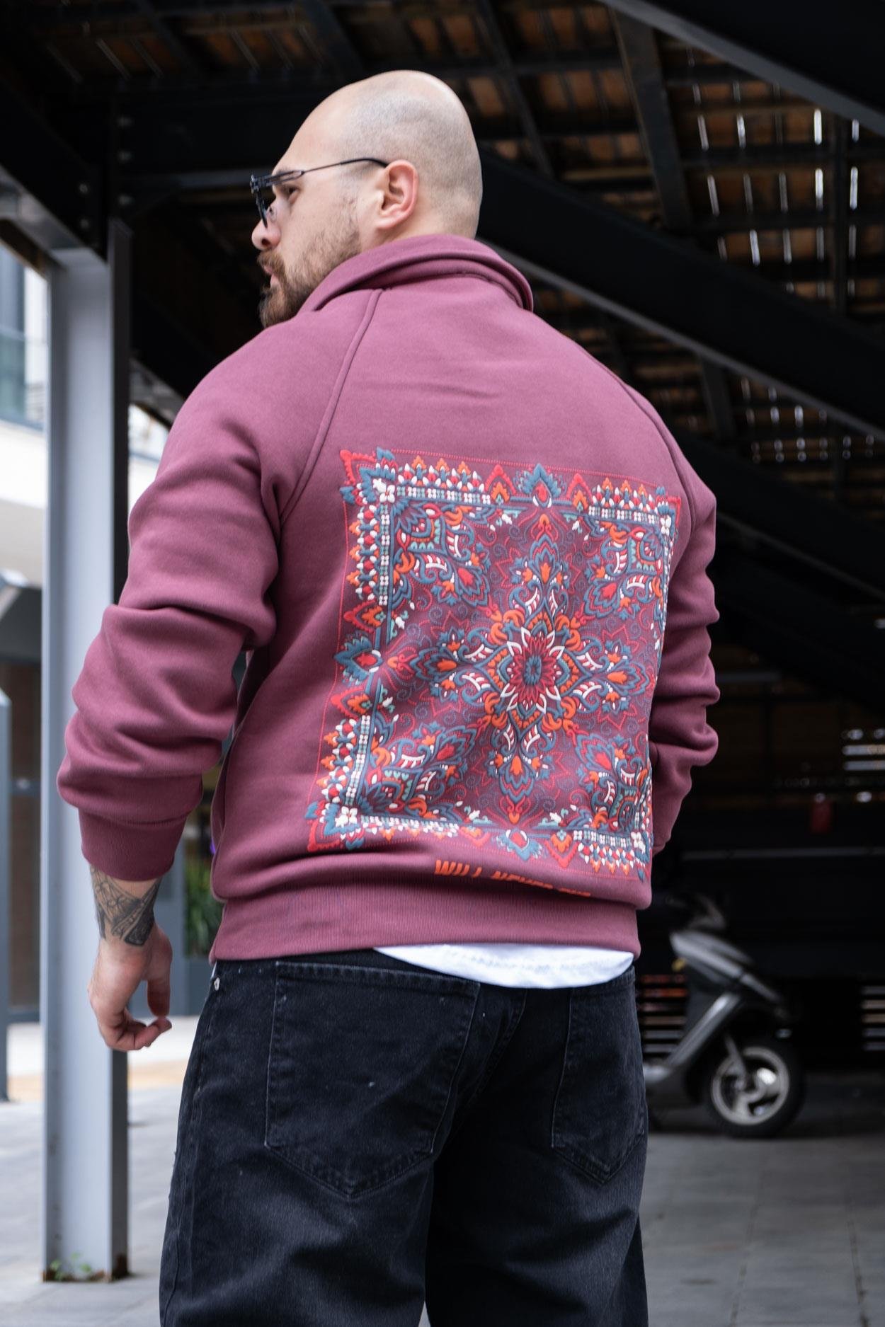 Polo Yaka Sırt Detaylı Sweatshirt (SVTKI35)