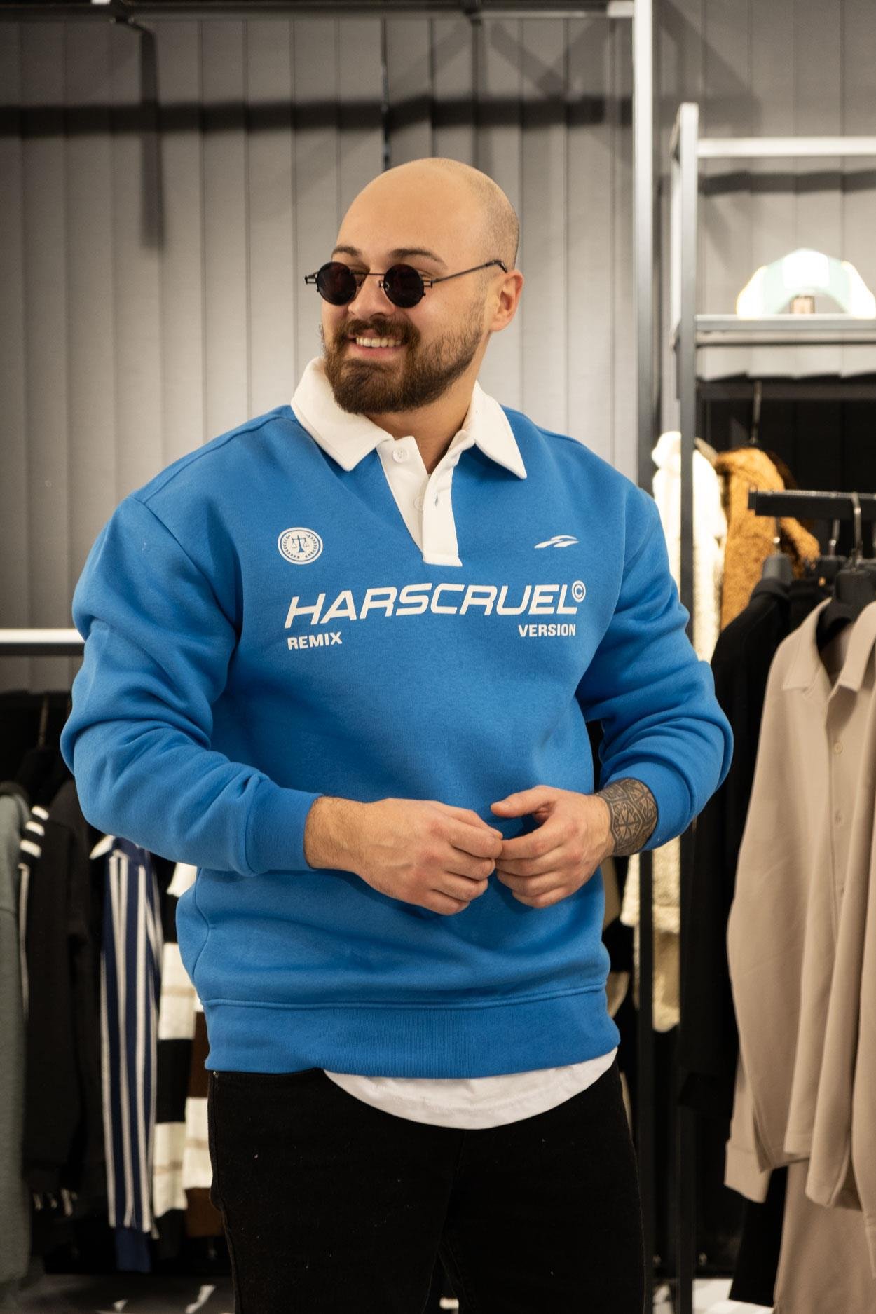 Polo Yaka Üç İplik Sweatshirt (K-SWTM6)