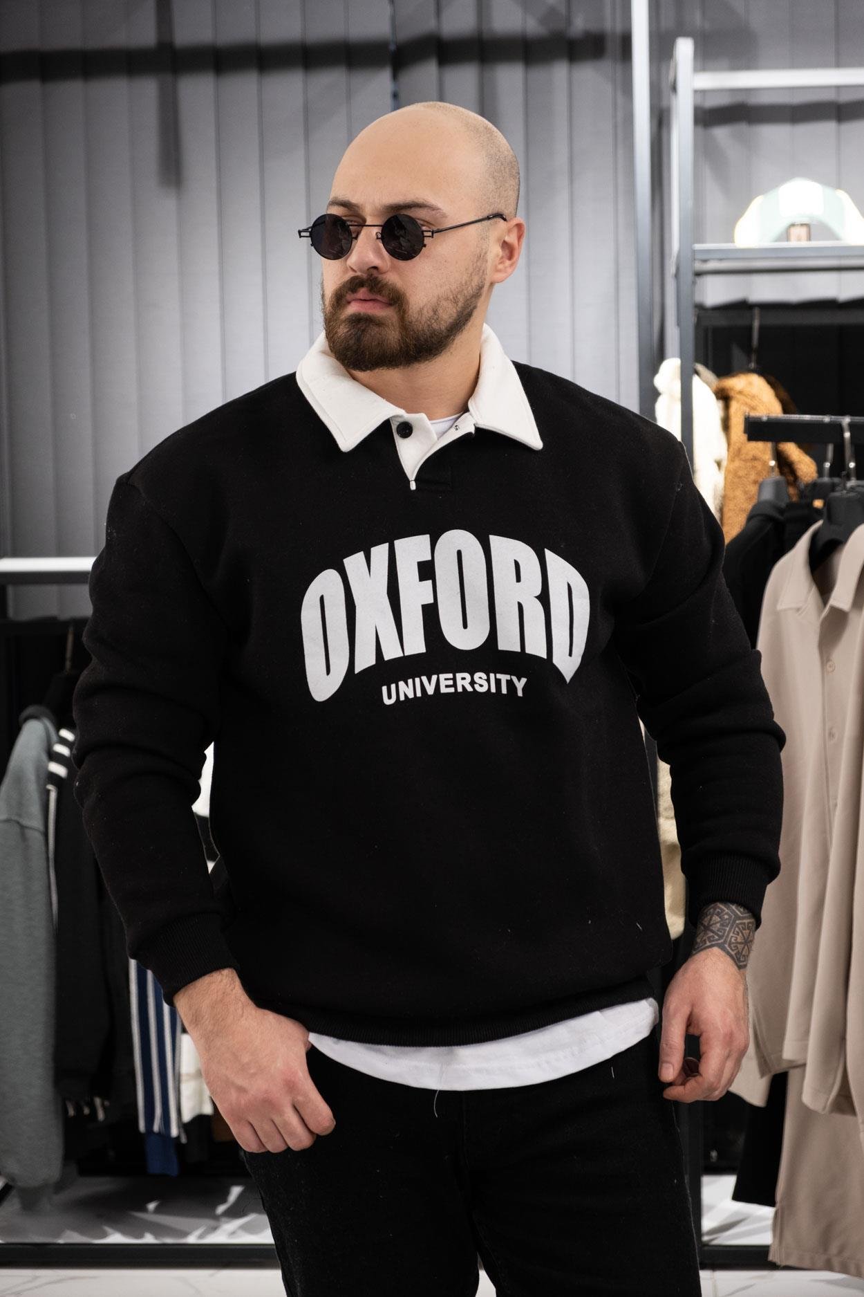 Polo Yaka Üç İplik Sweatshirt (K-SWTS5)