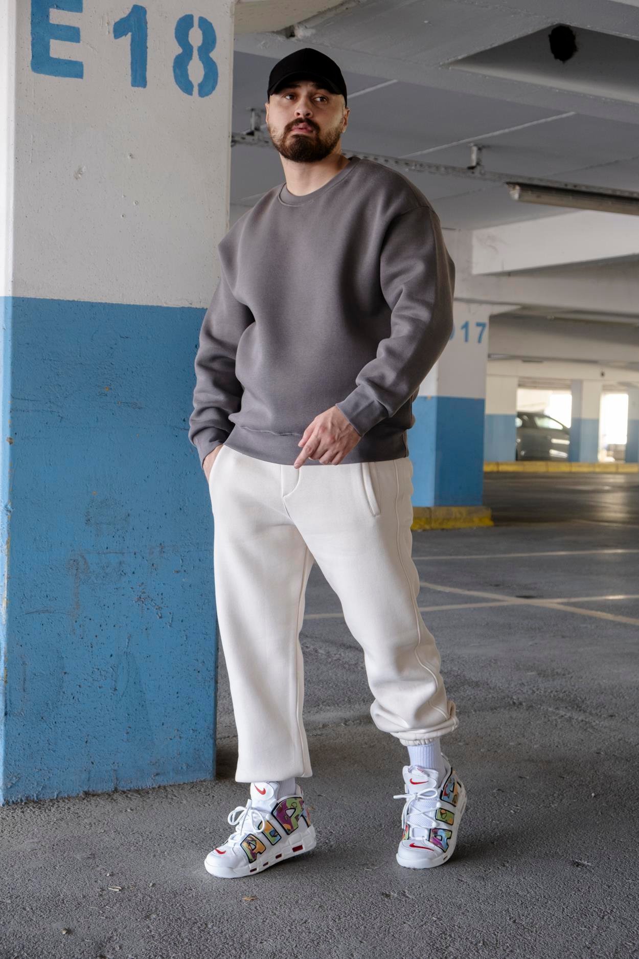 Rahat Kalıp Basic Sweatshirt (SVTA02)