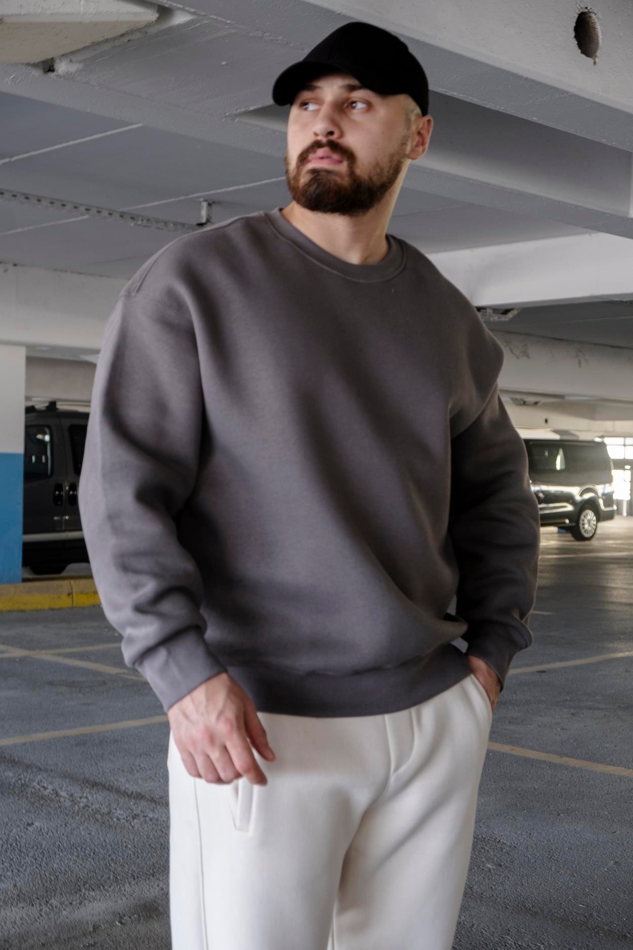 Rahat Kalıp Basic Sweatshirt (SVTA02)