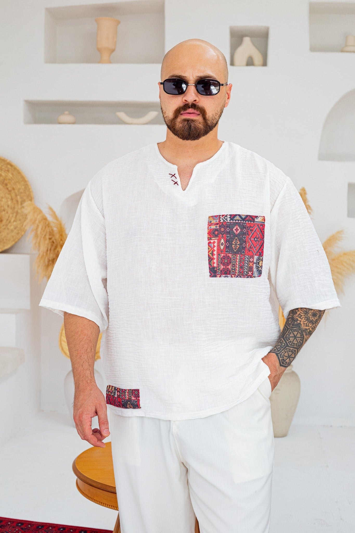 Rahat Kalıp Bohem T-Shirt (TSB105)