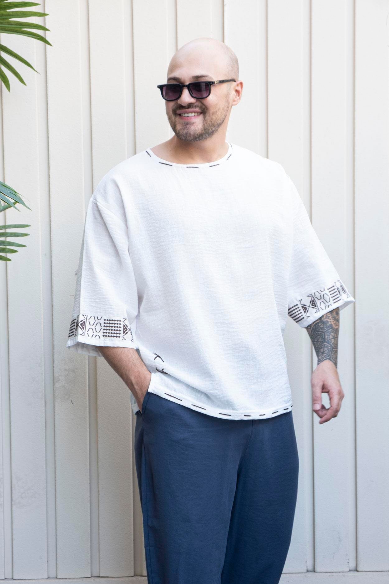 Rahat Kalıp Bohem T-Shirt (TSB36)