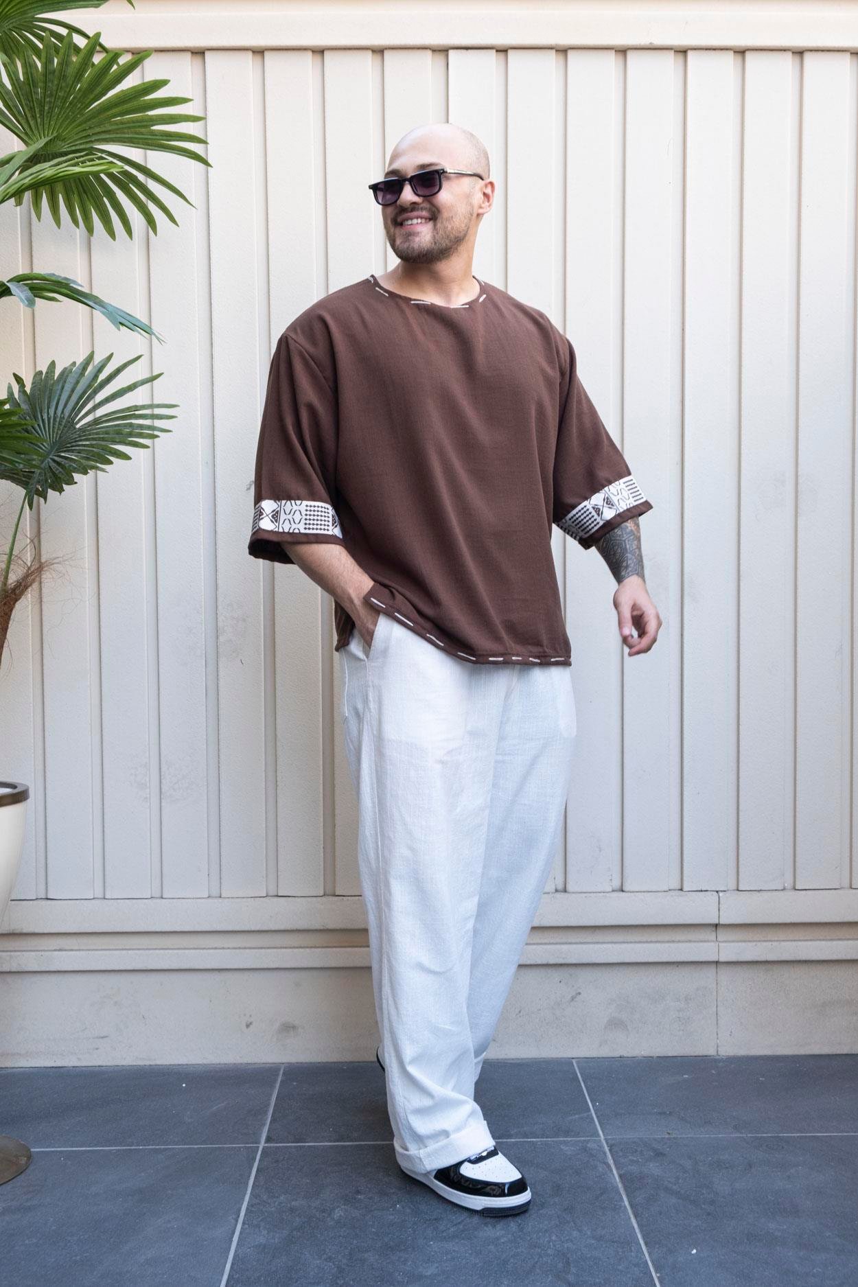 Rahat Kalıp Bohem T-Shirt (TSKA36)