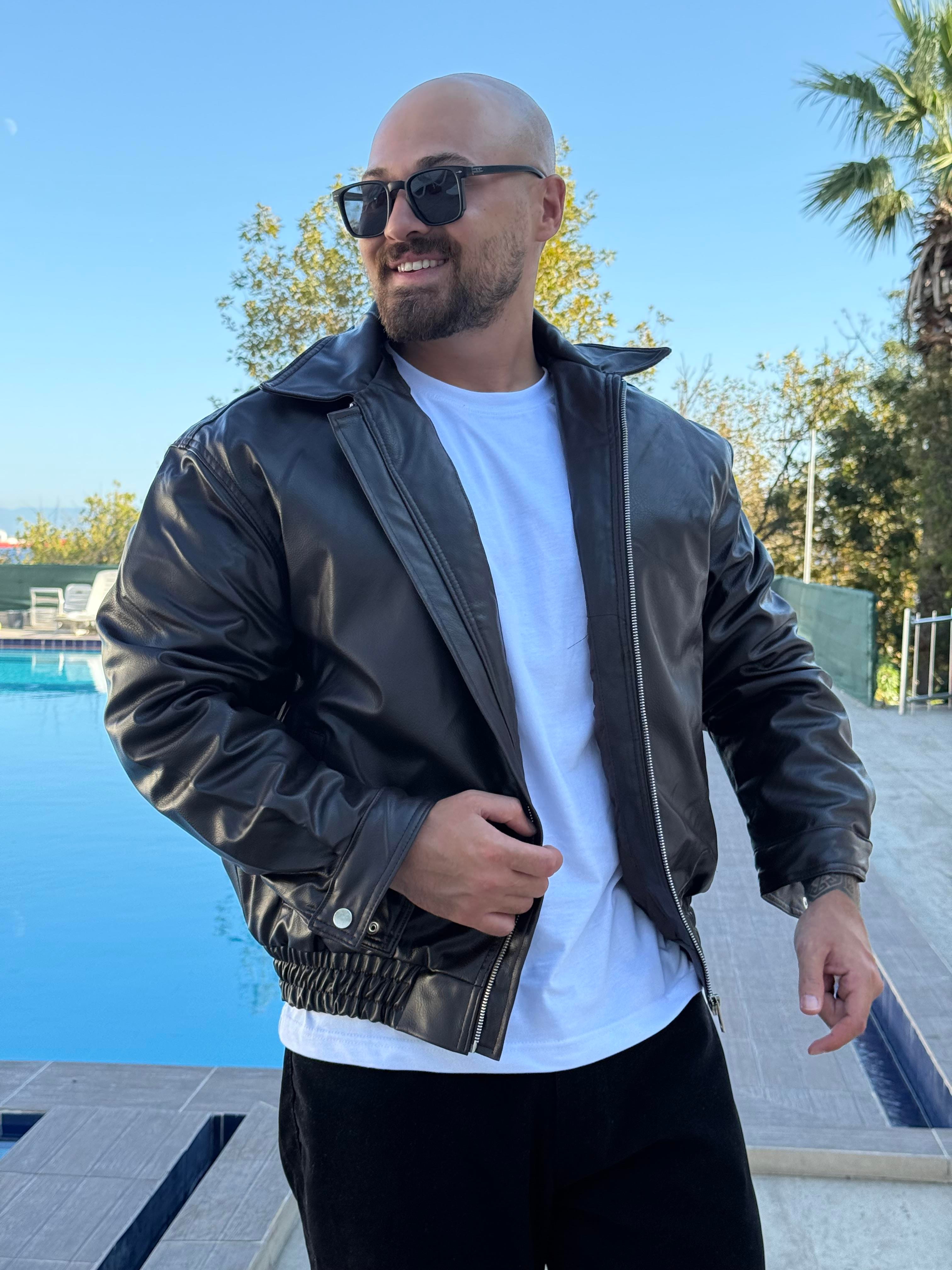 Rahat Kalıp Deri Mont (MTK40)