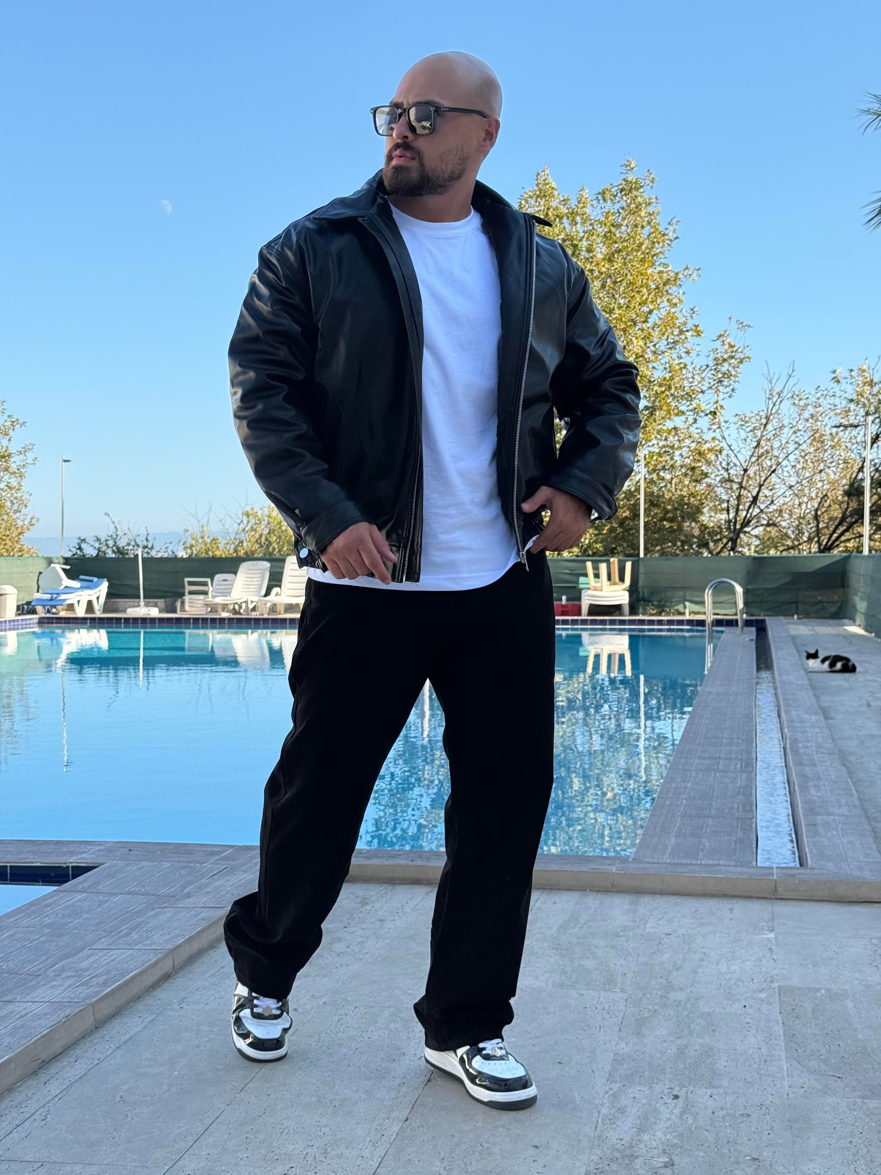 Rahat Kalıp Deri Mont (MTS40)