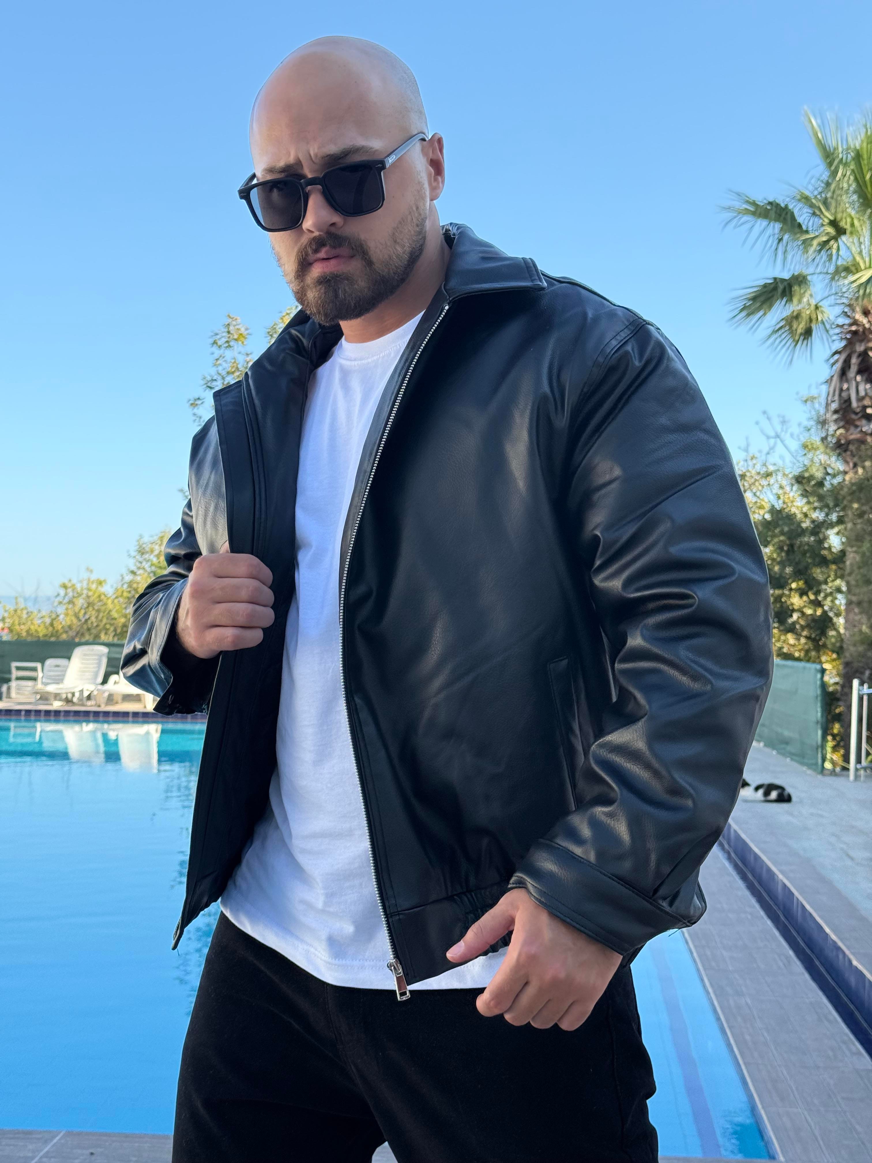 Rahat Kalıp Deri Mont (MTS40)