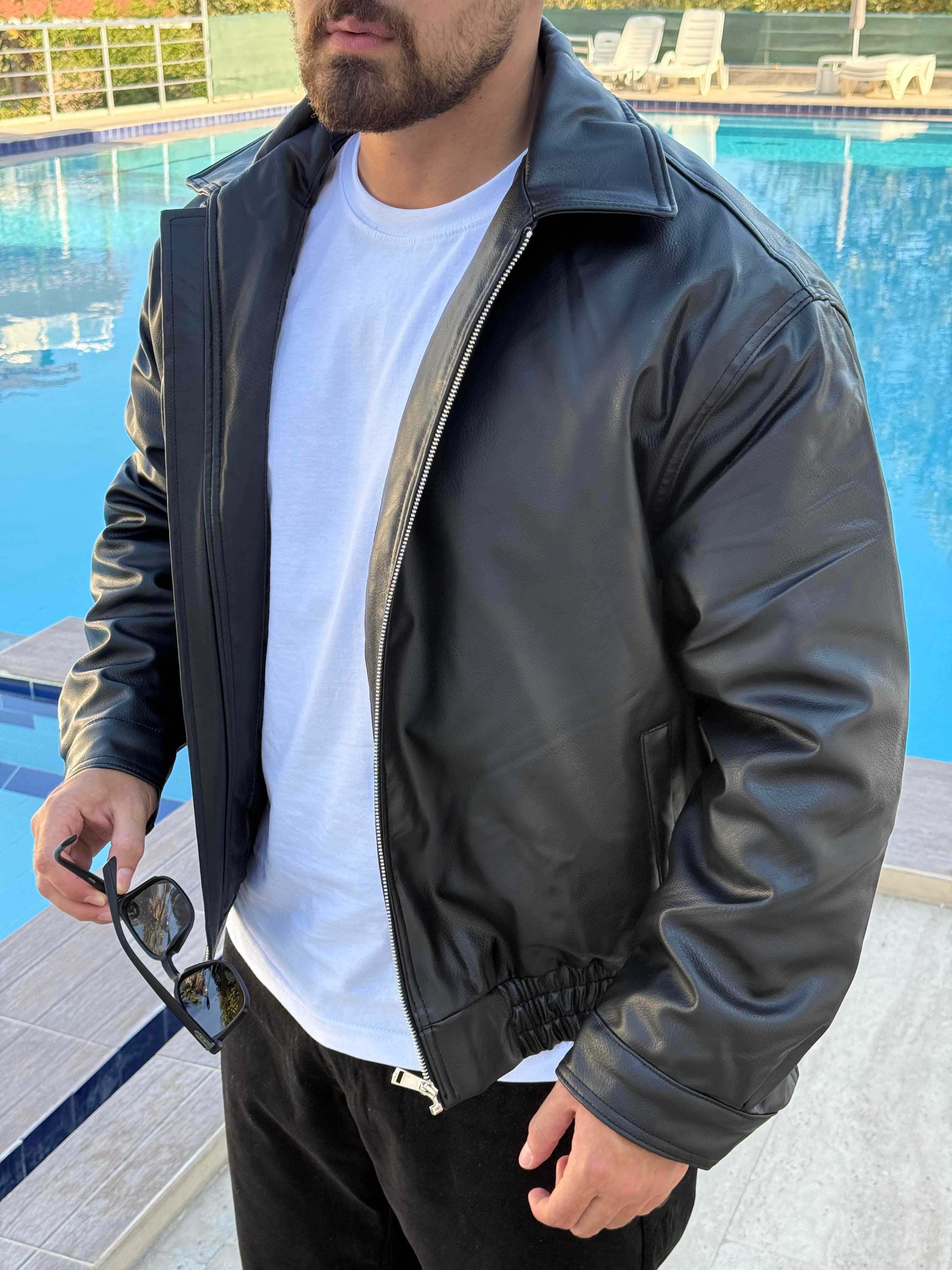 Rahat Kalıp Deri Mont (MTS40)