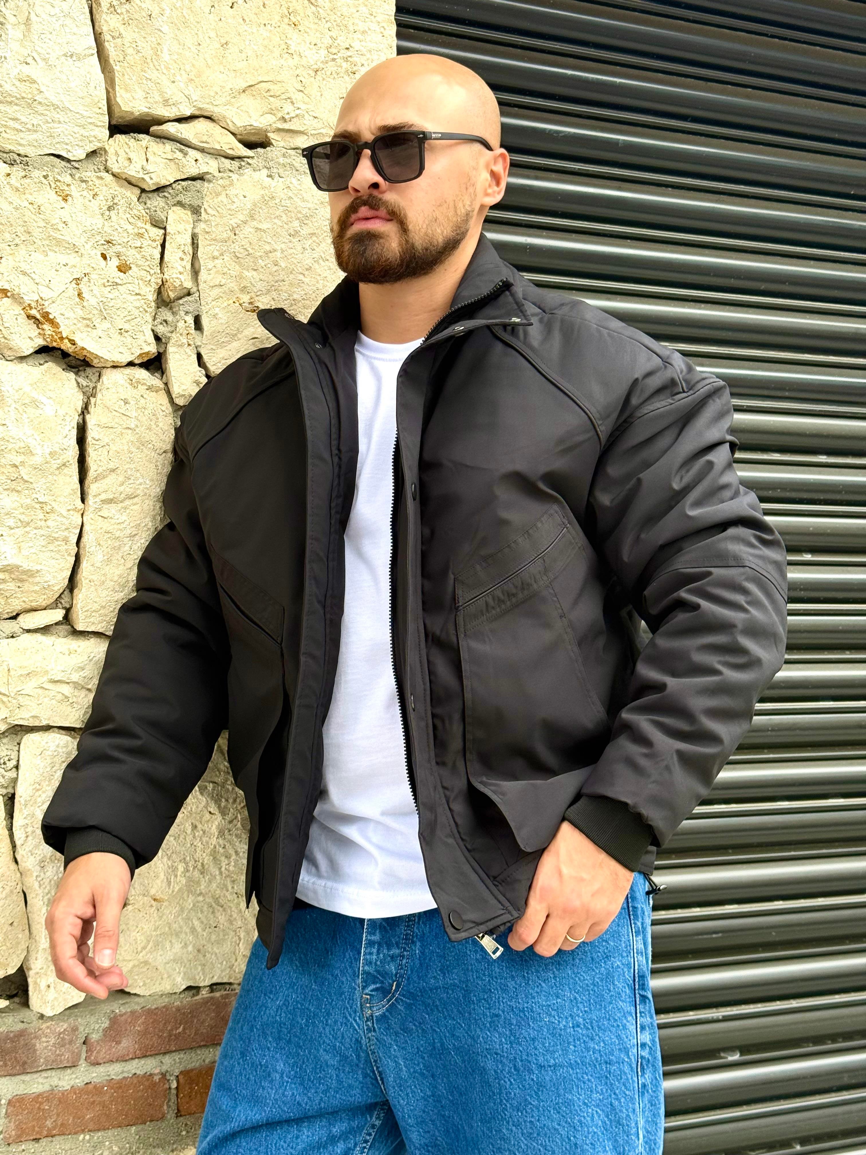 Rahat Kalıp Dolgulu Bomber Mont (MTS49)