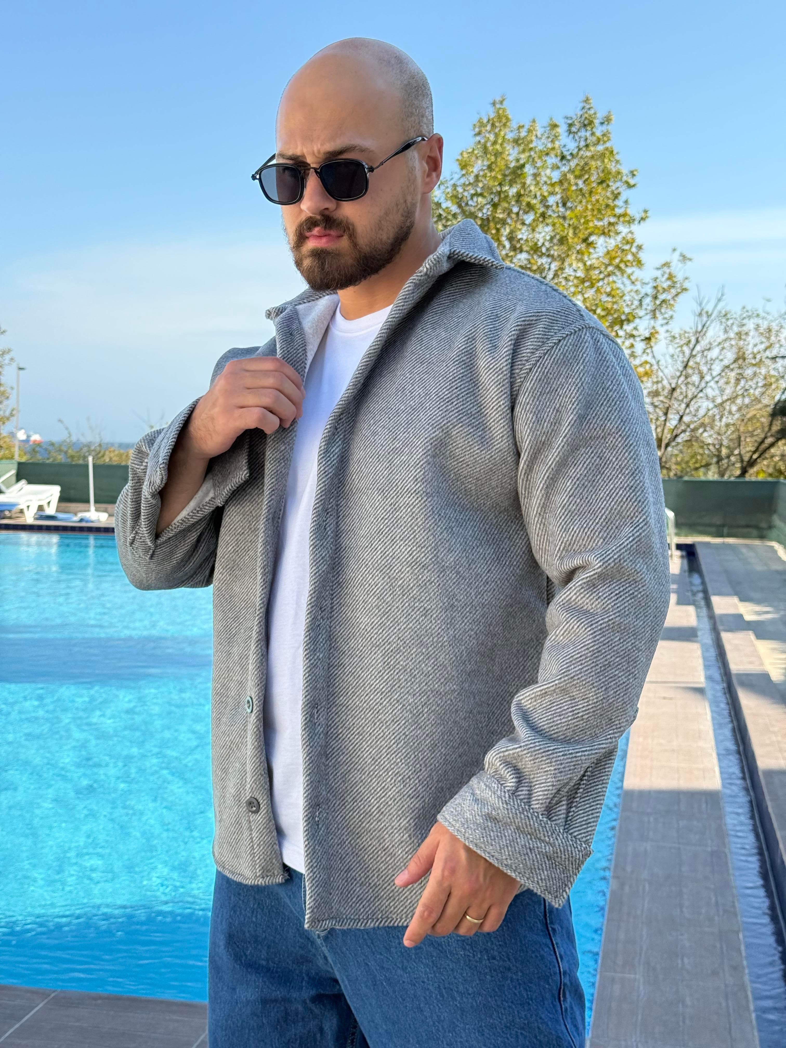 Rahat Kalıp Kaşe Ceket (MEVG46)