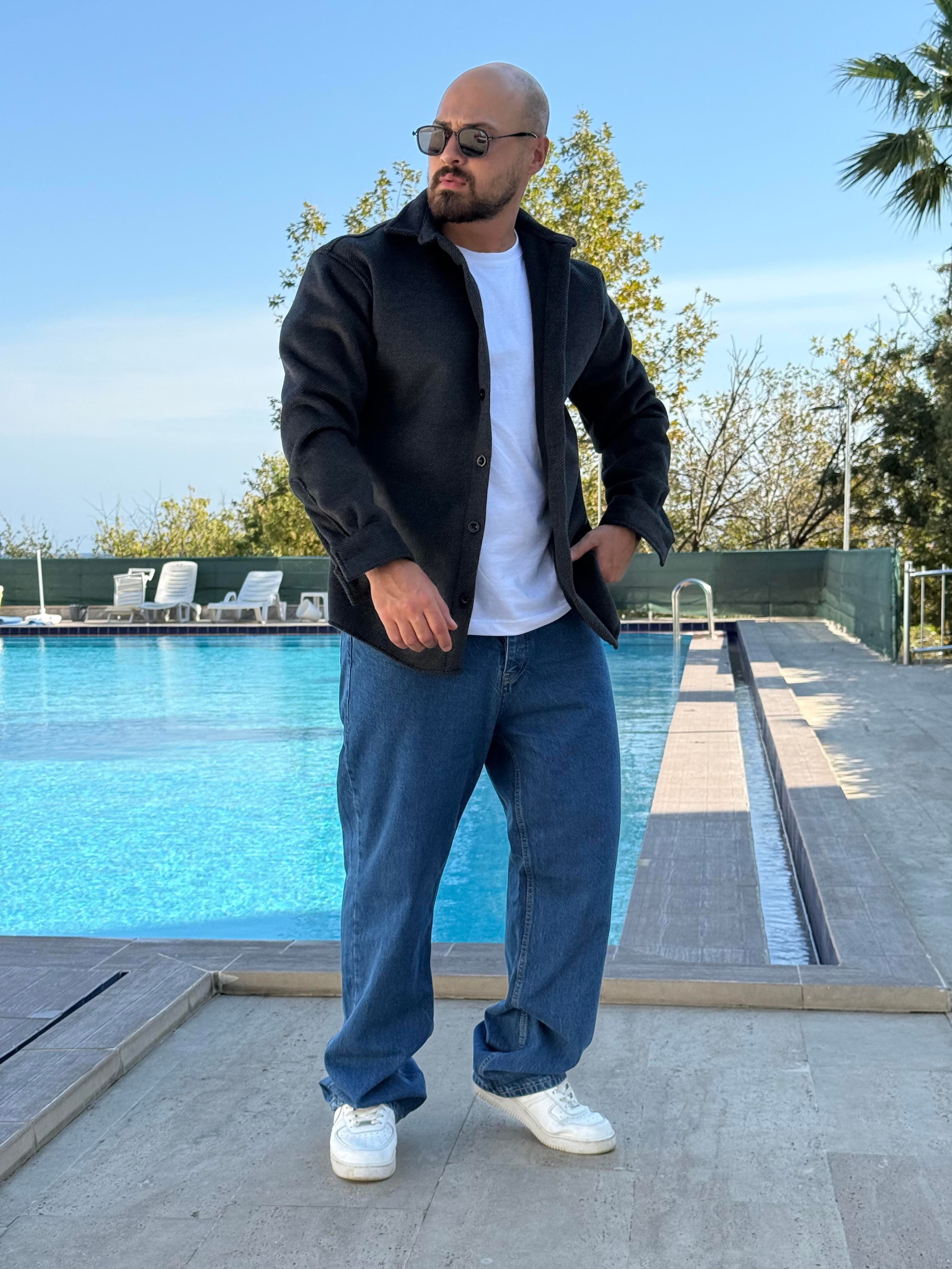 Rahat Kalıp Kaşe Ceket (MEVS46)