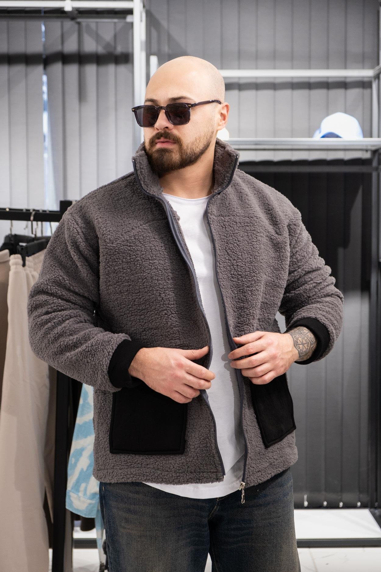 Rahat Kalıp Peluş Ceket (FR-CG01)