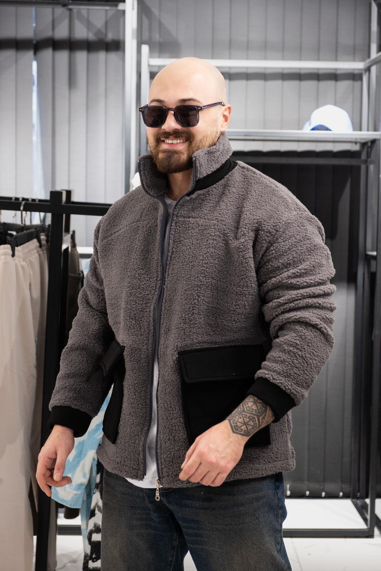 Rahat Kalıp Peluş Ceket (FR-CG01)