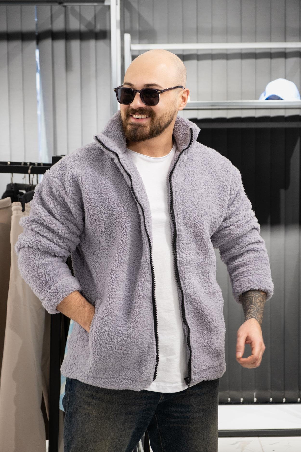 Rahat Kalıp Peluş Ceket (FR-CG02)