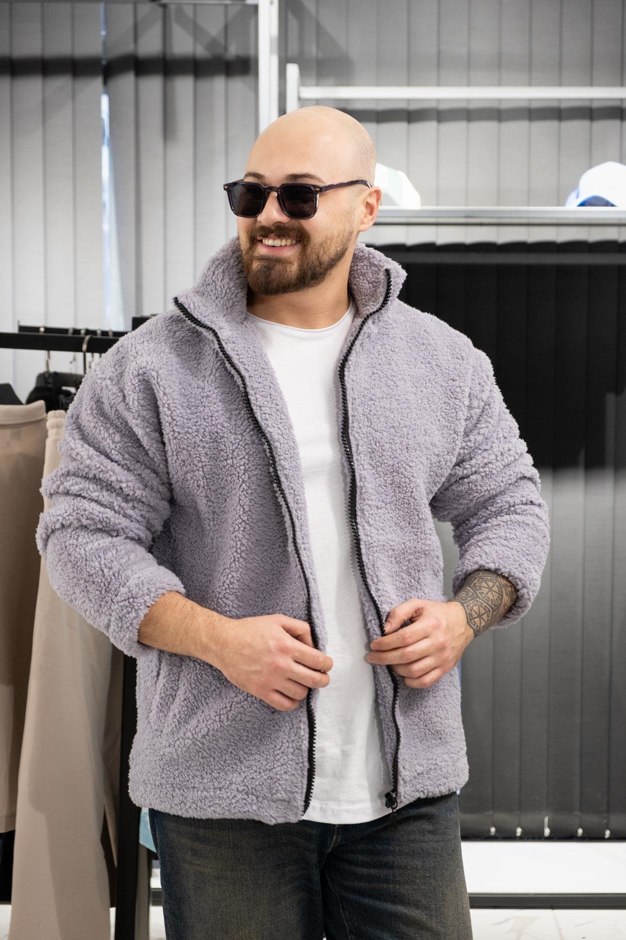Rahat Kalıp Peluş Ceket (FR-CG02)