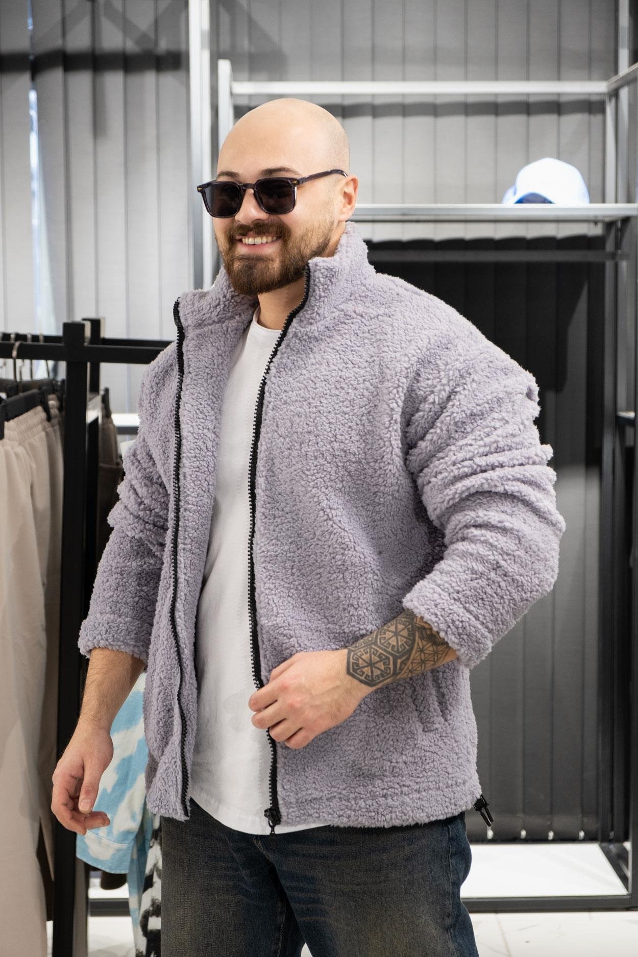 Rahat Kalıp Peluş Ceket (FR-CG02)