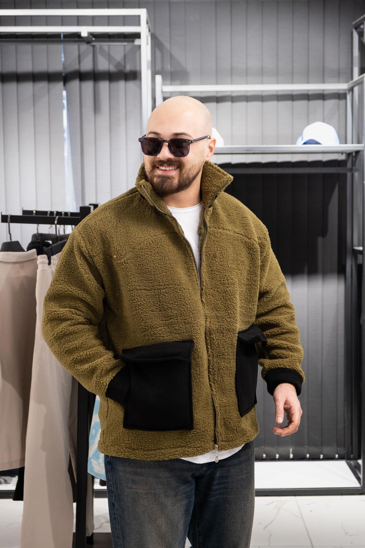 Rahat Kalıp Peluş Ceket (FR-CH01)
