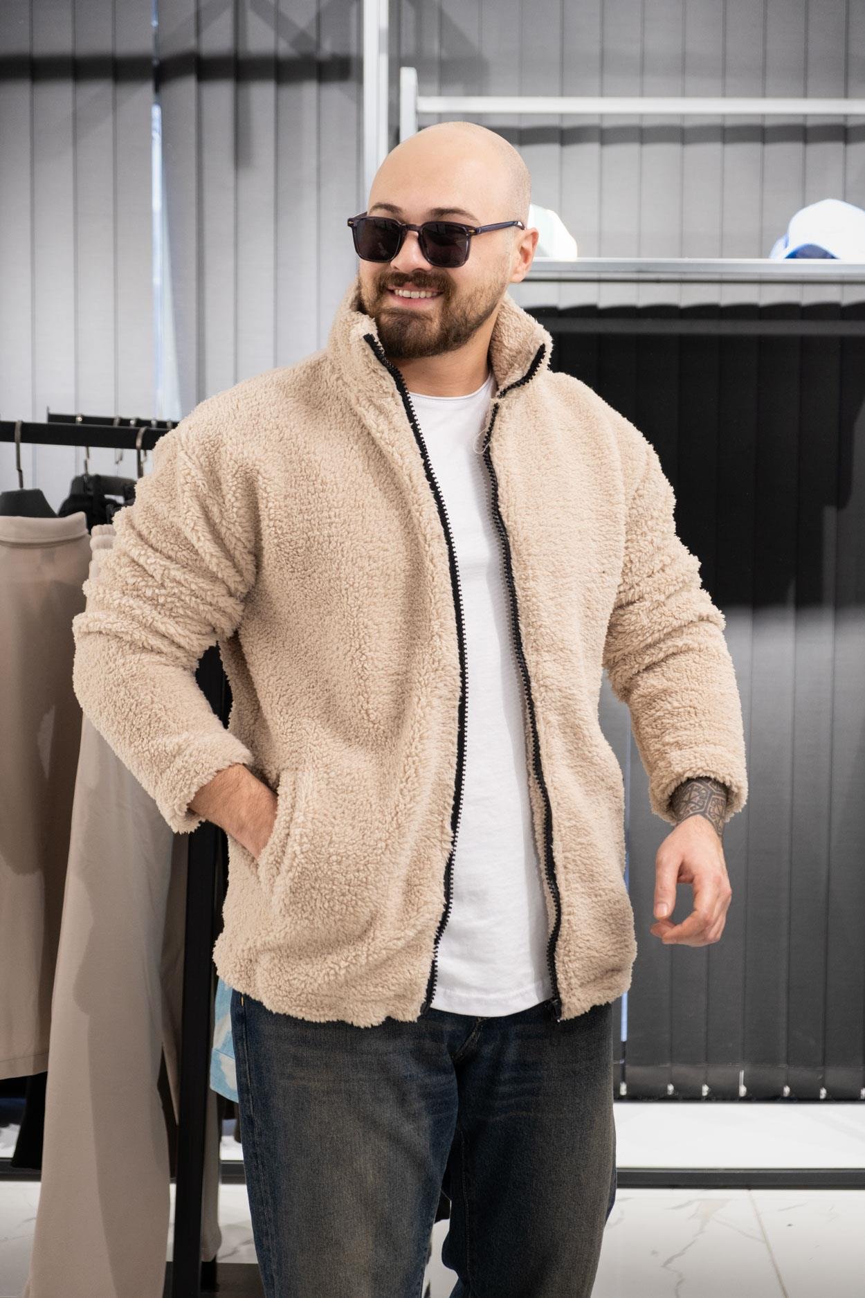 Rahat Kalıp Peluş Ceket (FR-CKR02)