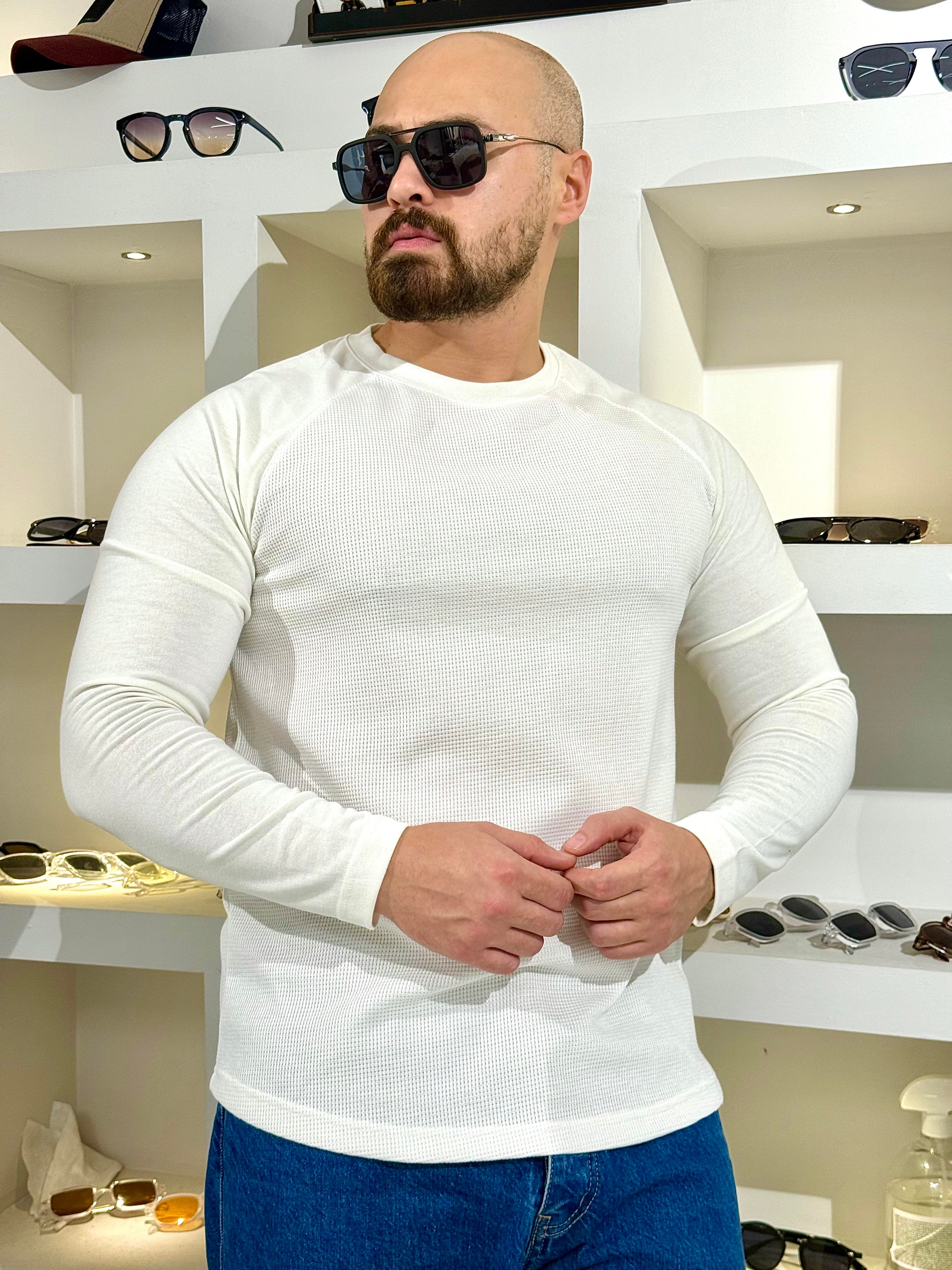 Reglan Kol Slim Fit Sweatshirt (SVTB63)