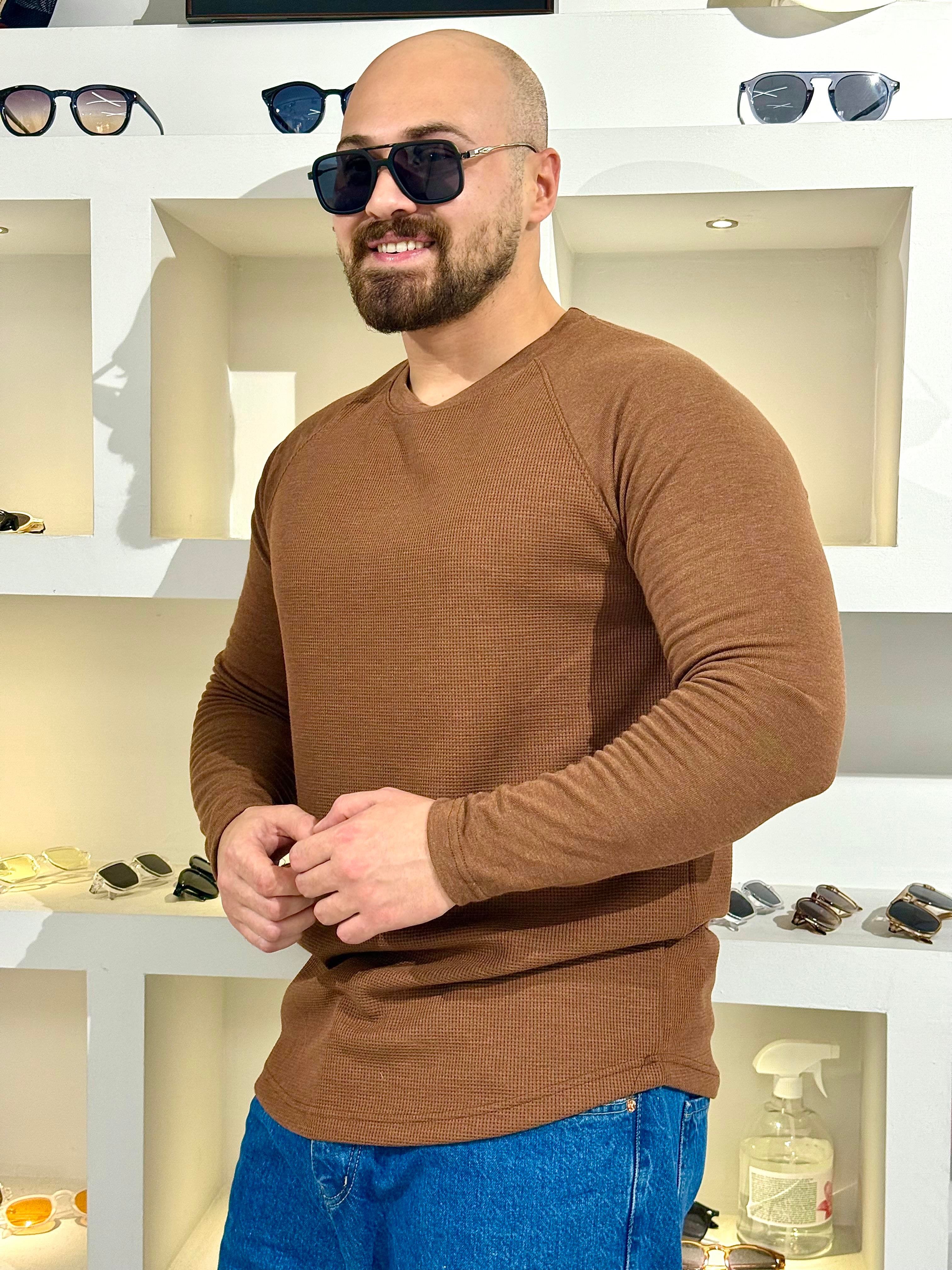 Reglan Kol Slim Fit Sweatshirt (SVTK63)