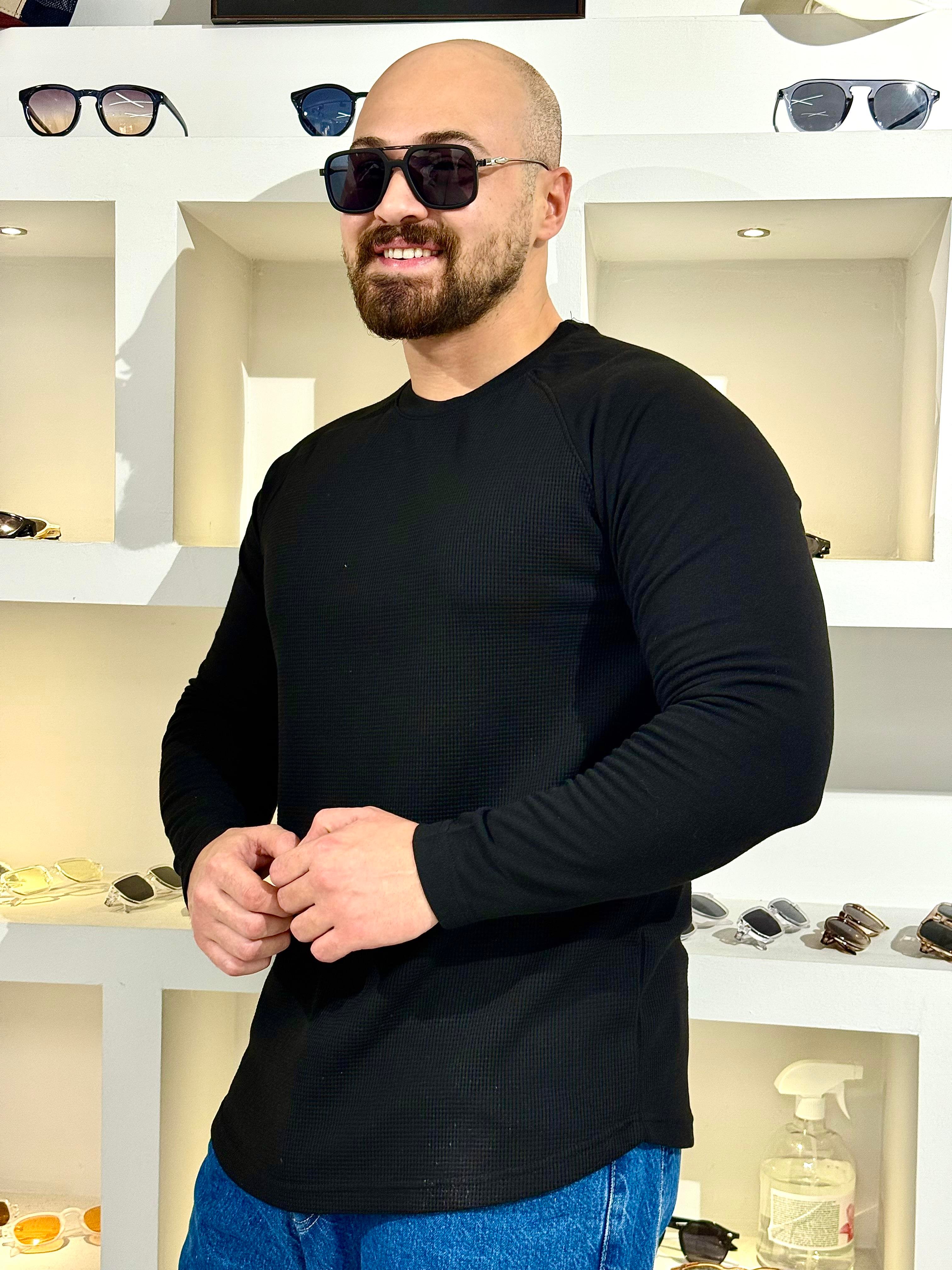 Reglan Kol Slim Fit Sweatshirt (SVTS63)