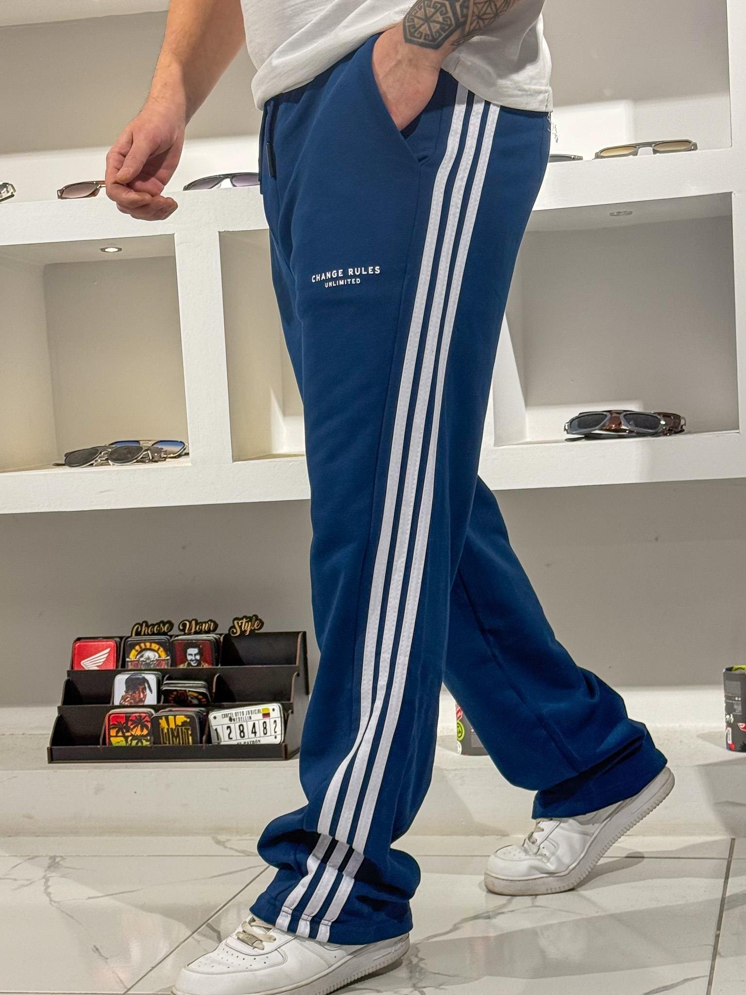 Şerit Detaylı Rahat Kalıp Eşofman Altı (JGL26)