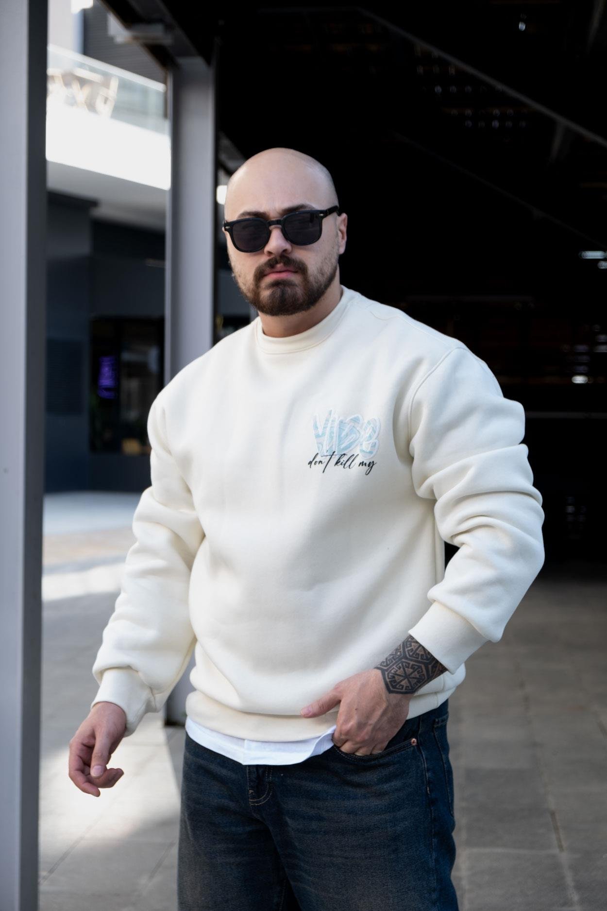 Sırt Detaylı Oversize Sweatshirt (SVTK29)