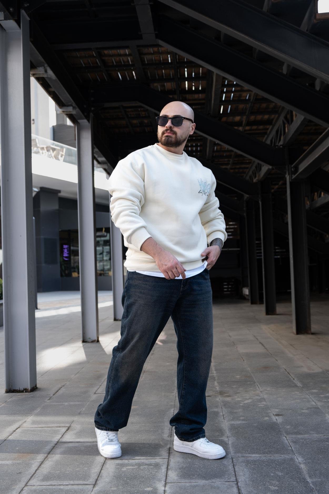 Sırt Detaylı Oversize Sweatshirt (SVTK29)