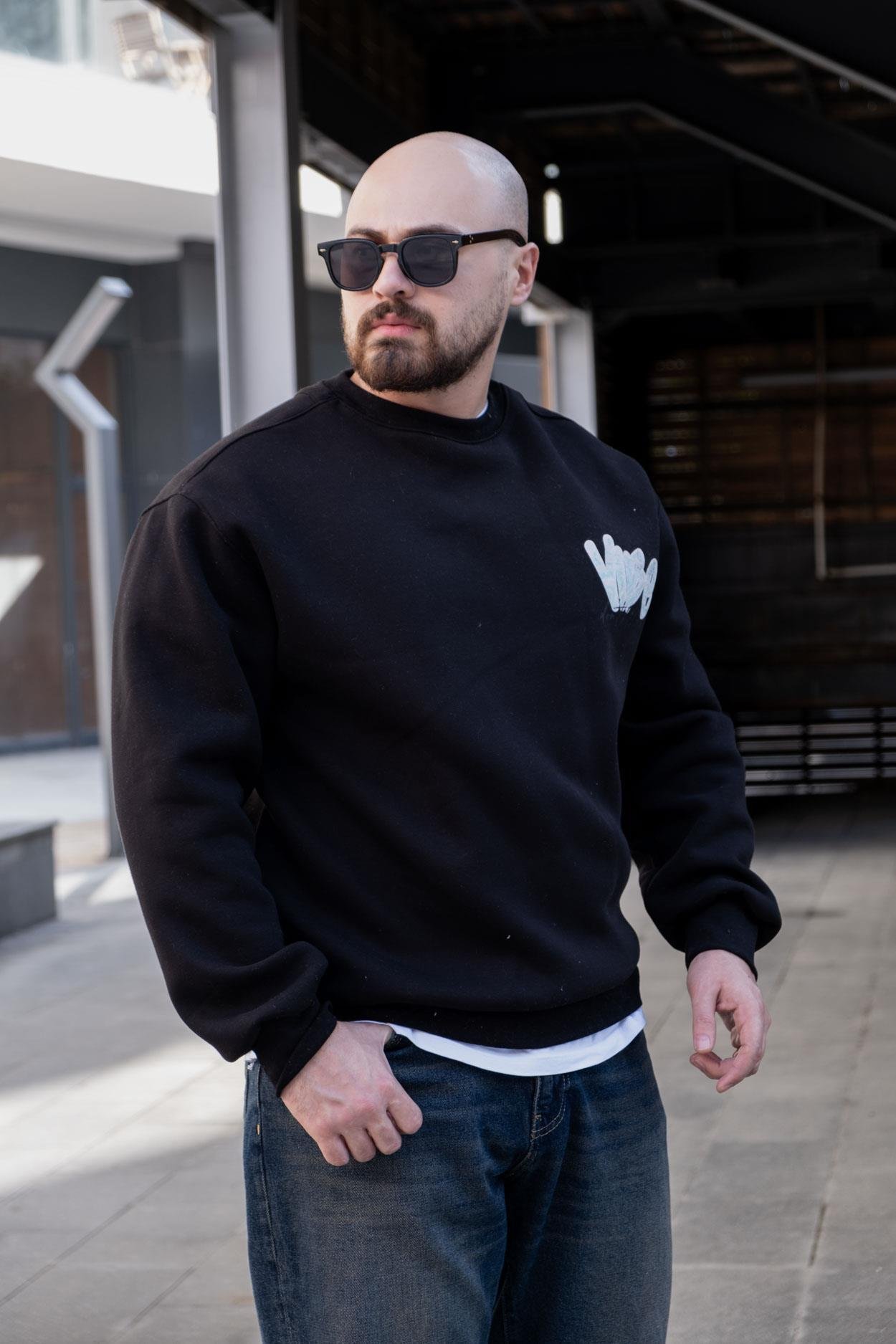 Sırt Detaylı Oversize Sweatshirt (SVTS29)