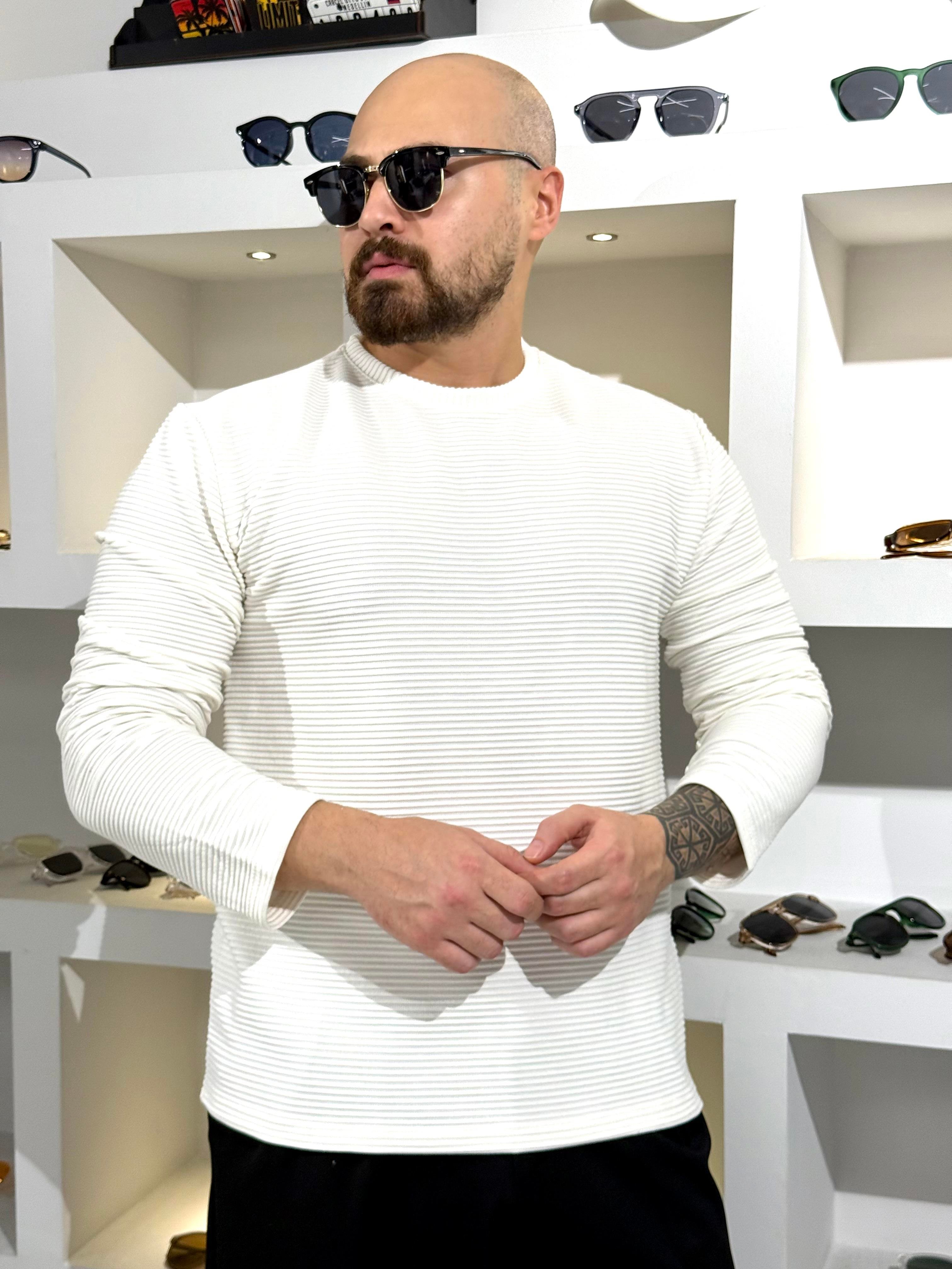 Slim Fit Kampanyalı Sweatshirt (SVTB72)