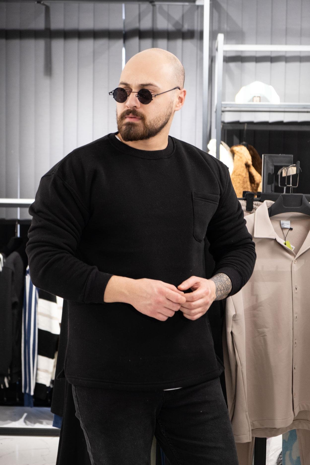 Slim Fit Şardonlu Sweatshirt (K-SWTS8)