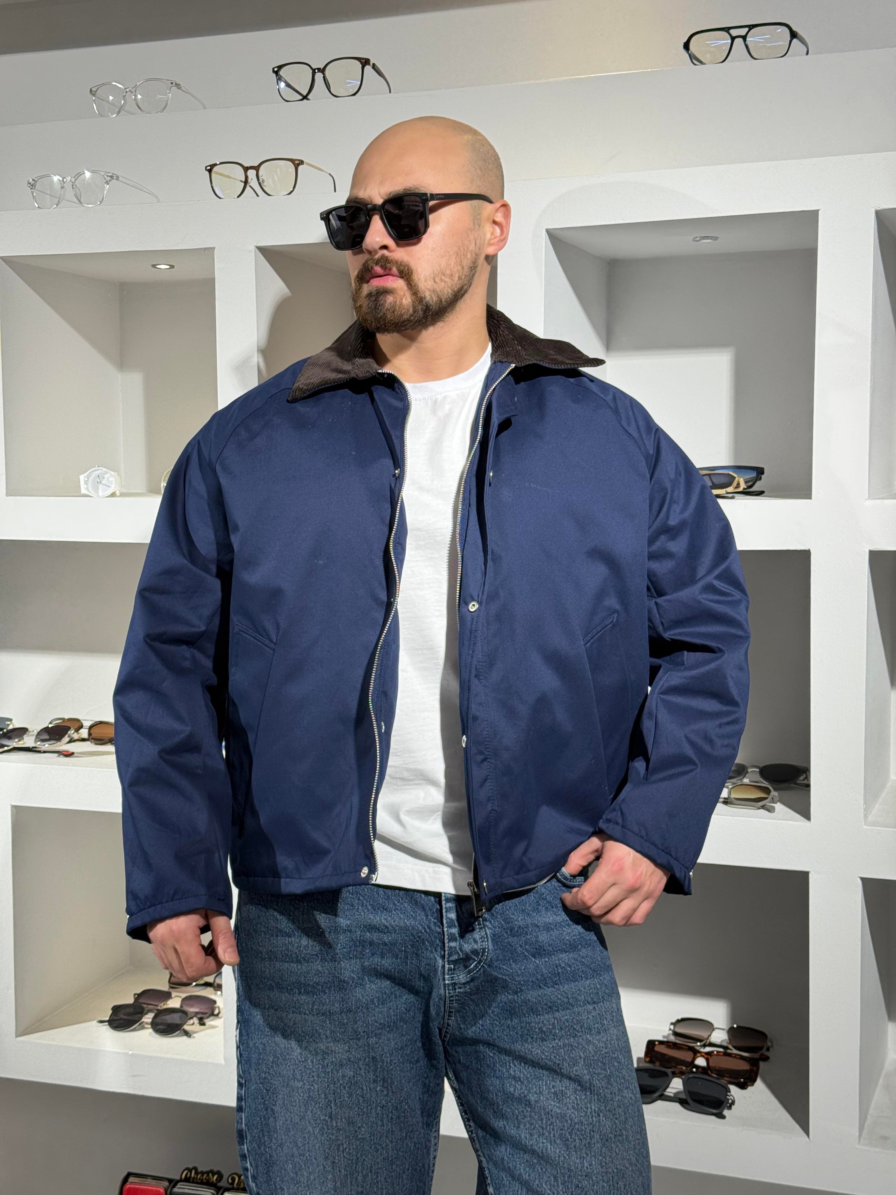 Su Geçirmez Kadife Yaka Detaylı Mont (MTL62)