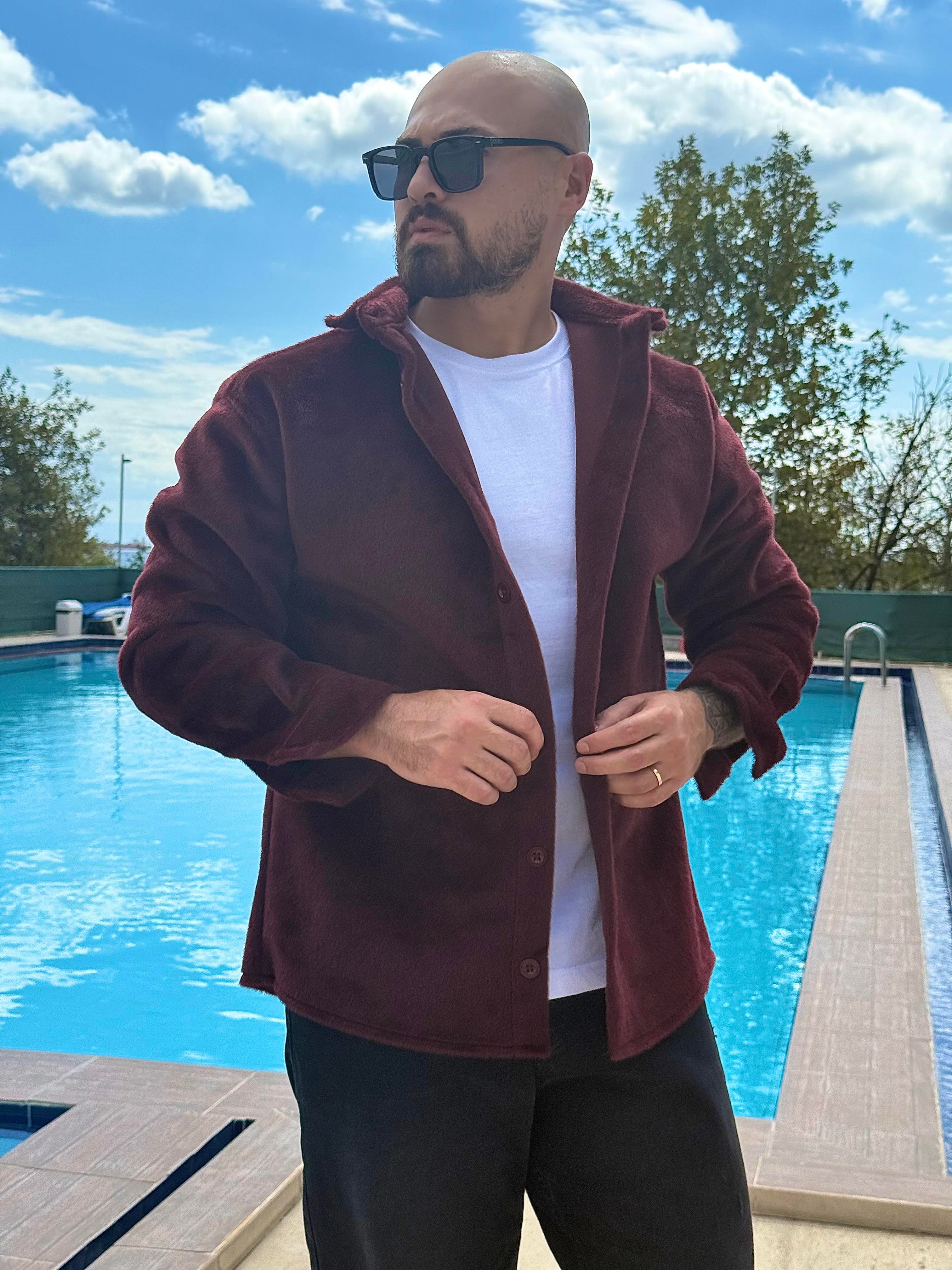 Tavşan Tüyü Rahat Kalıp Gömlek (GMBO46)
