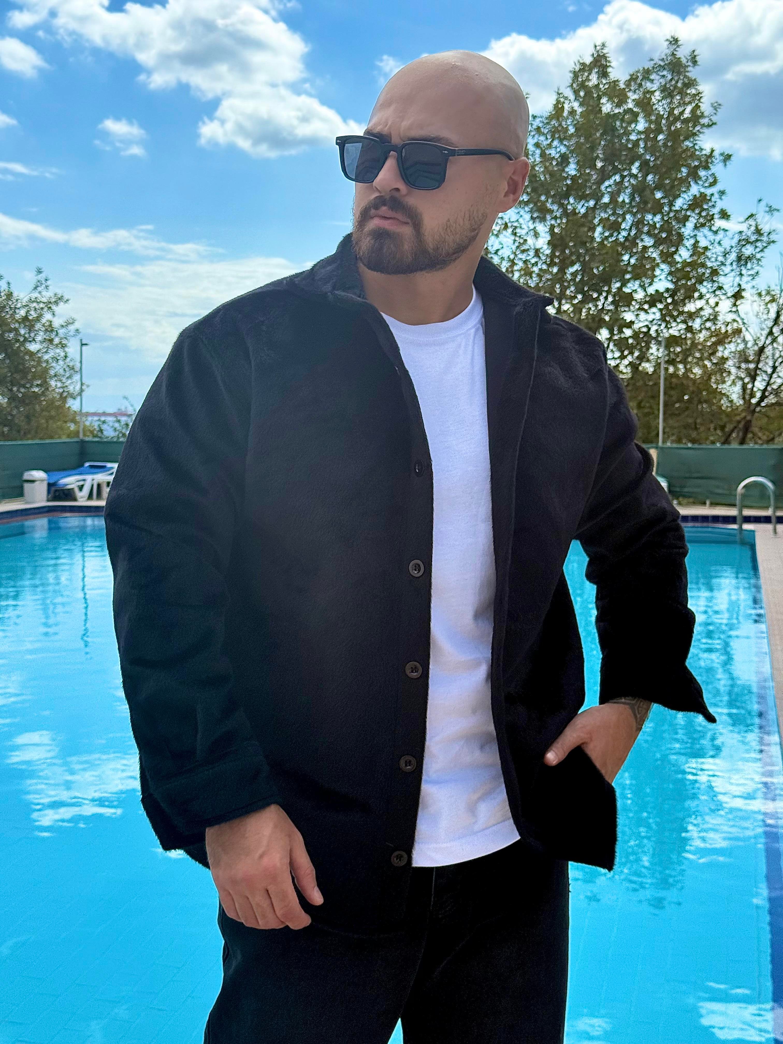 Tavşan Tüyü Rahat Kalıp Gömlek (GMS46)