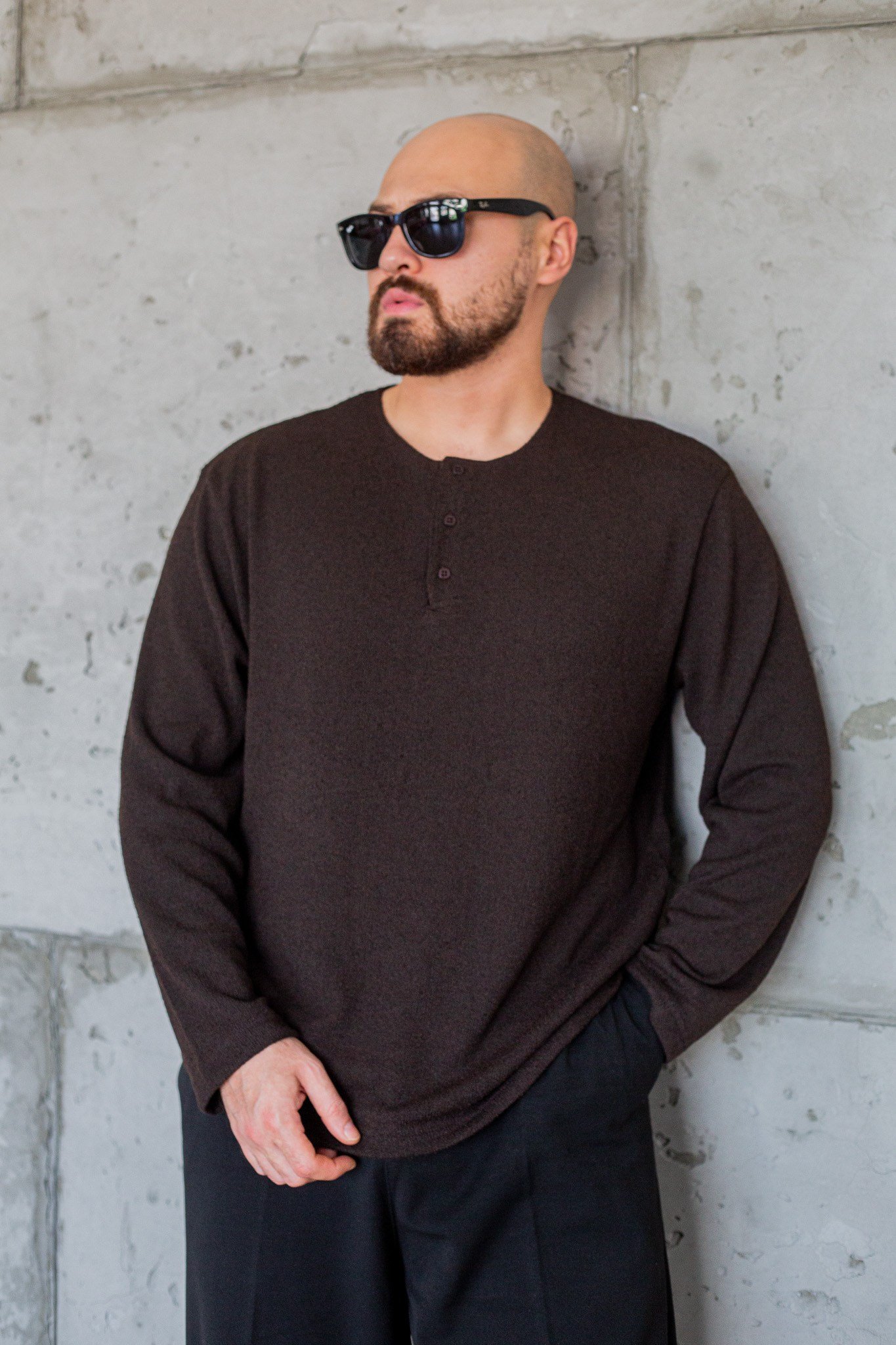 Triko Düğme Detaylı Sweatshirt (SVTKA120)