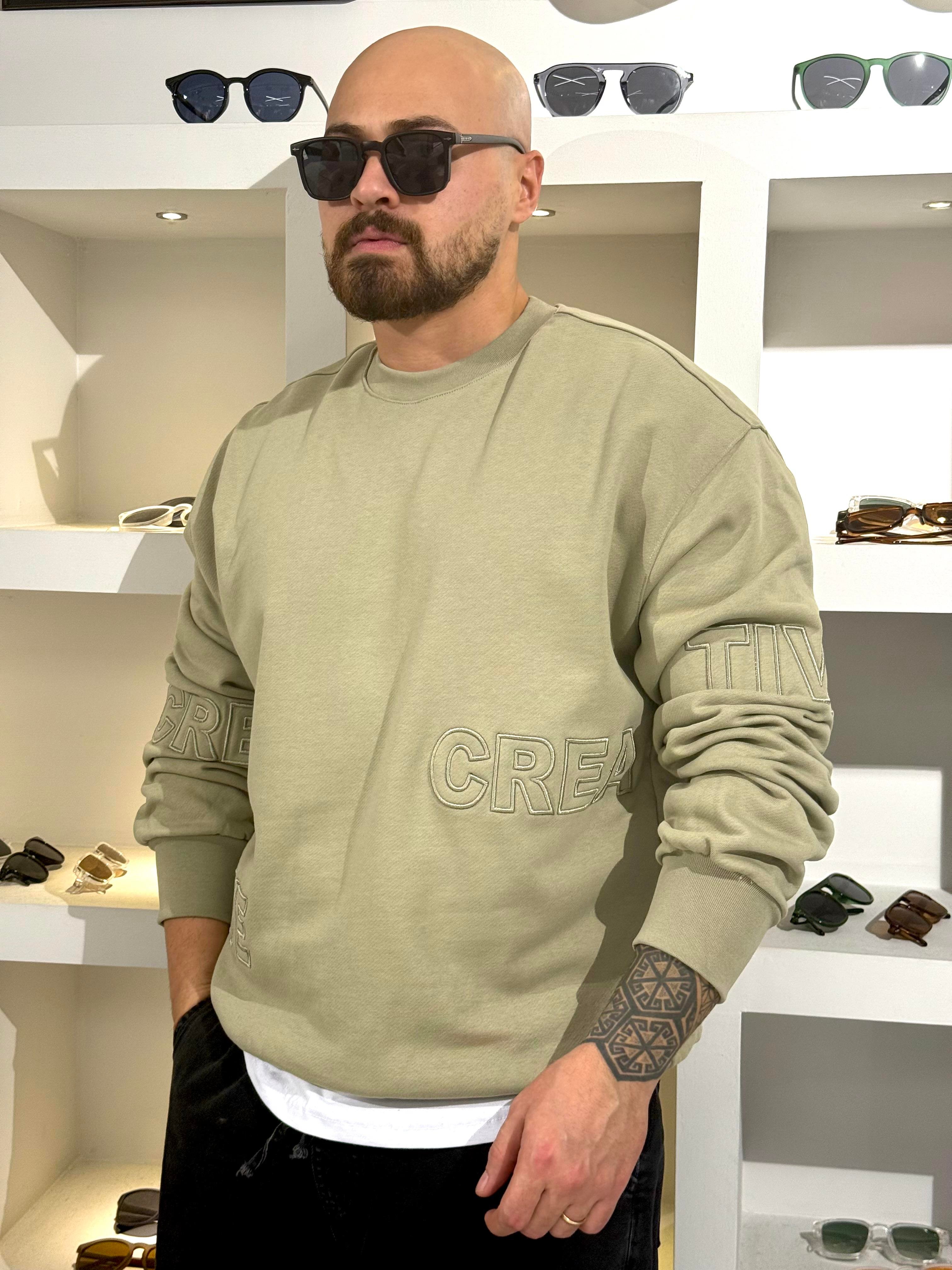 Üç İplik Kampanyalı Sweatshirt (SVTH68)