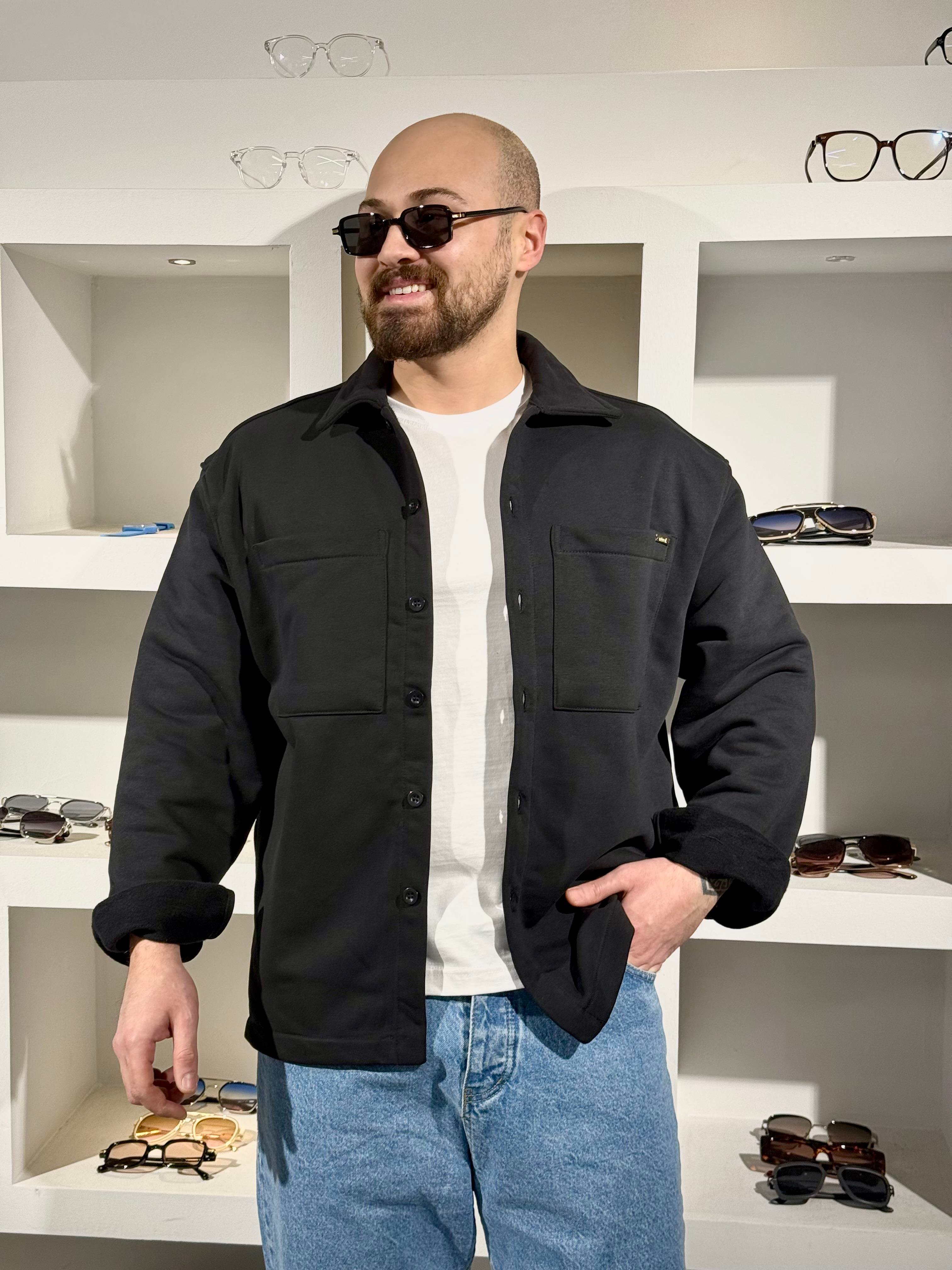 Üç İplik Şardonlu Rahat Kalıp Gömlek (GMS56)