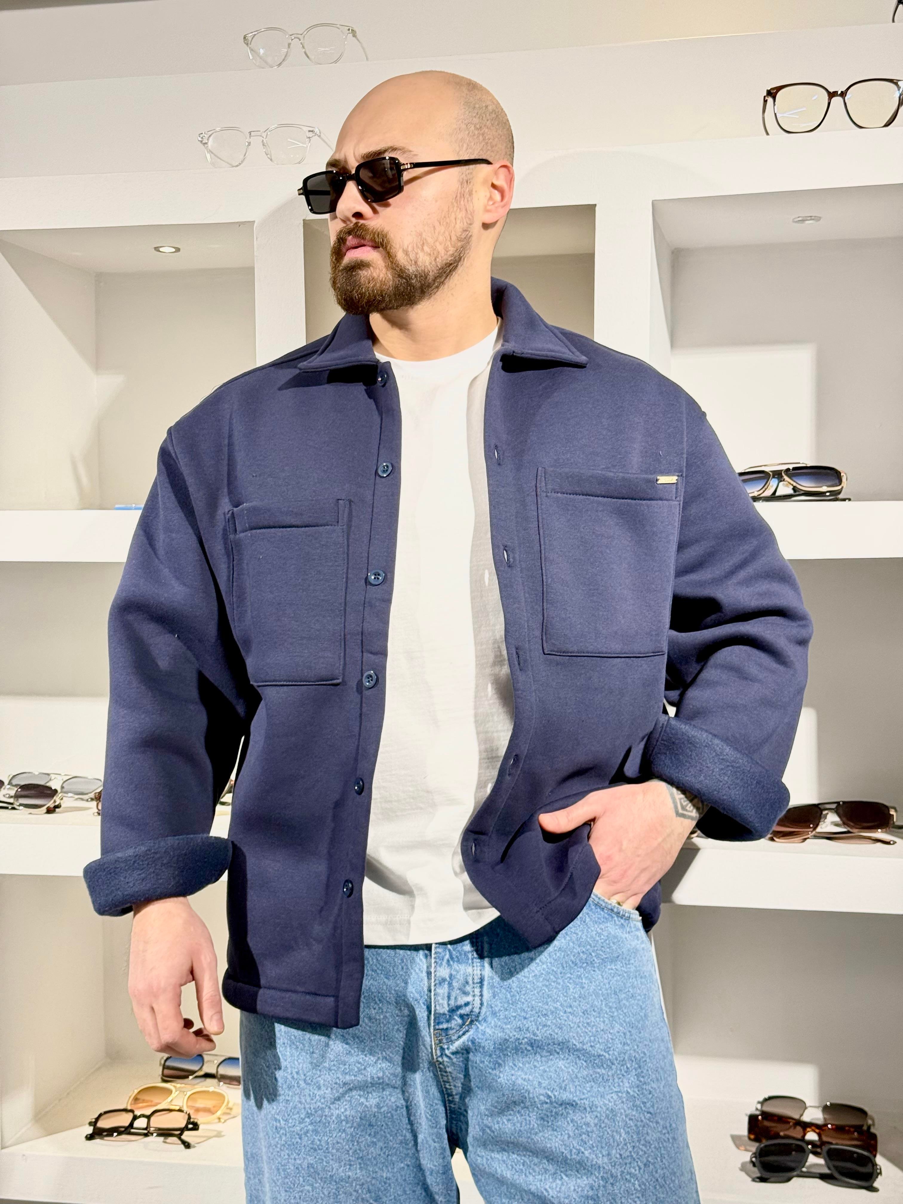 Üç İplik Şardonlu Rahat Kalıp Gömlek (GML56)