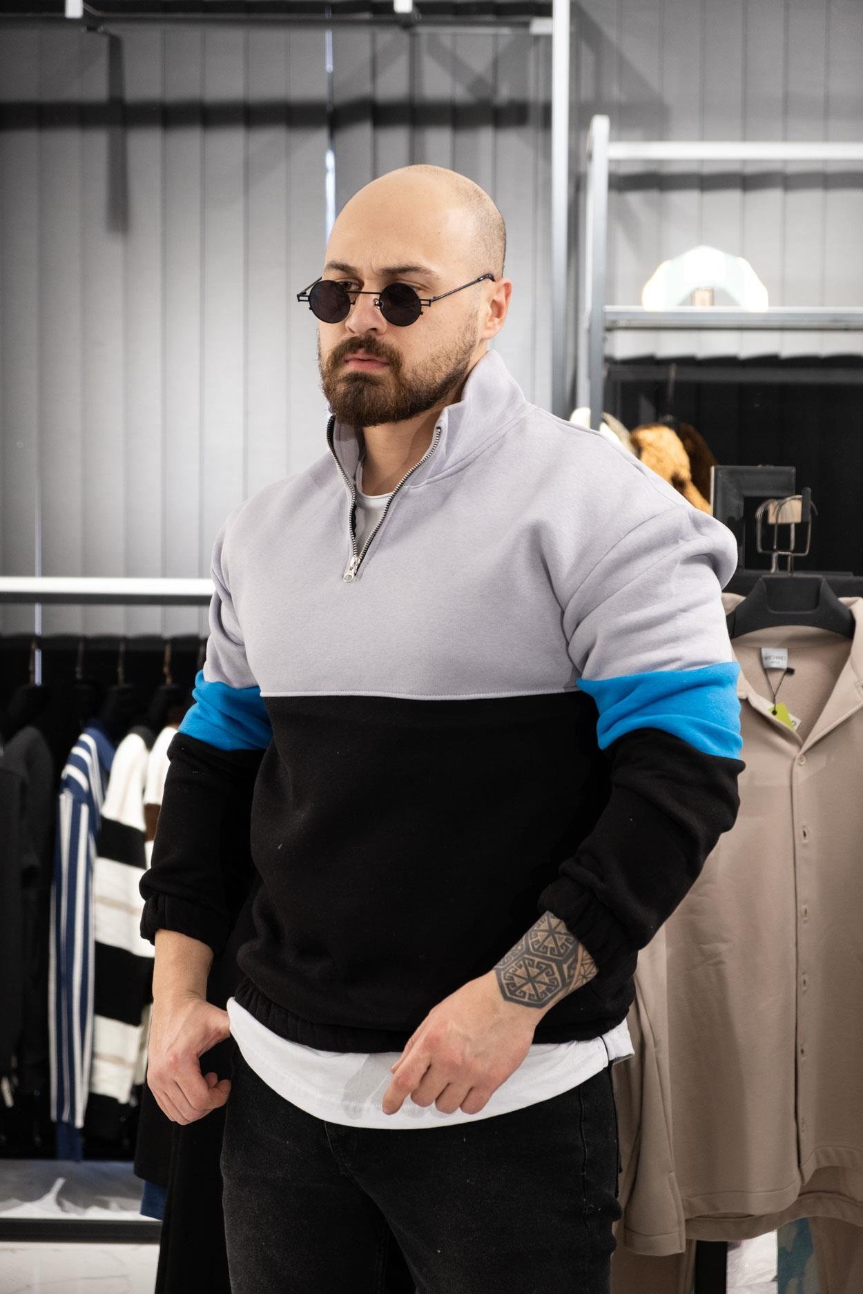 Üç İplik Şardonlu Sweatshirt (K-SWTG10)