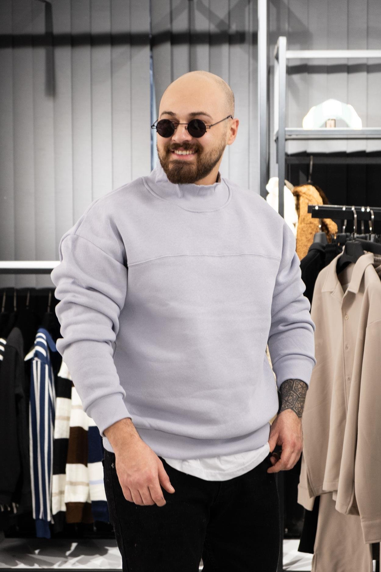 Üç İplik Şardonlu Sweatshirt (K-SWTG2)