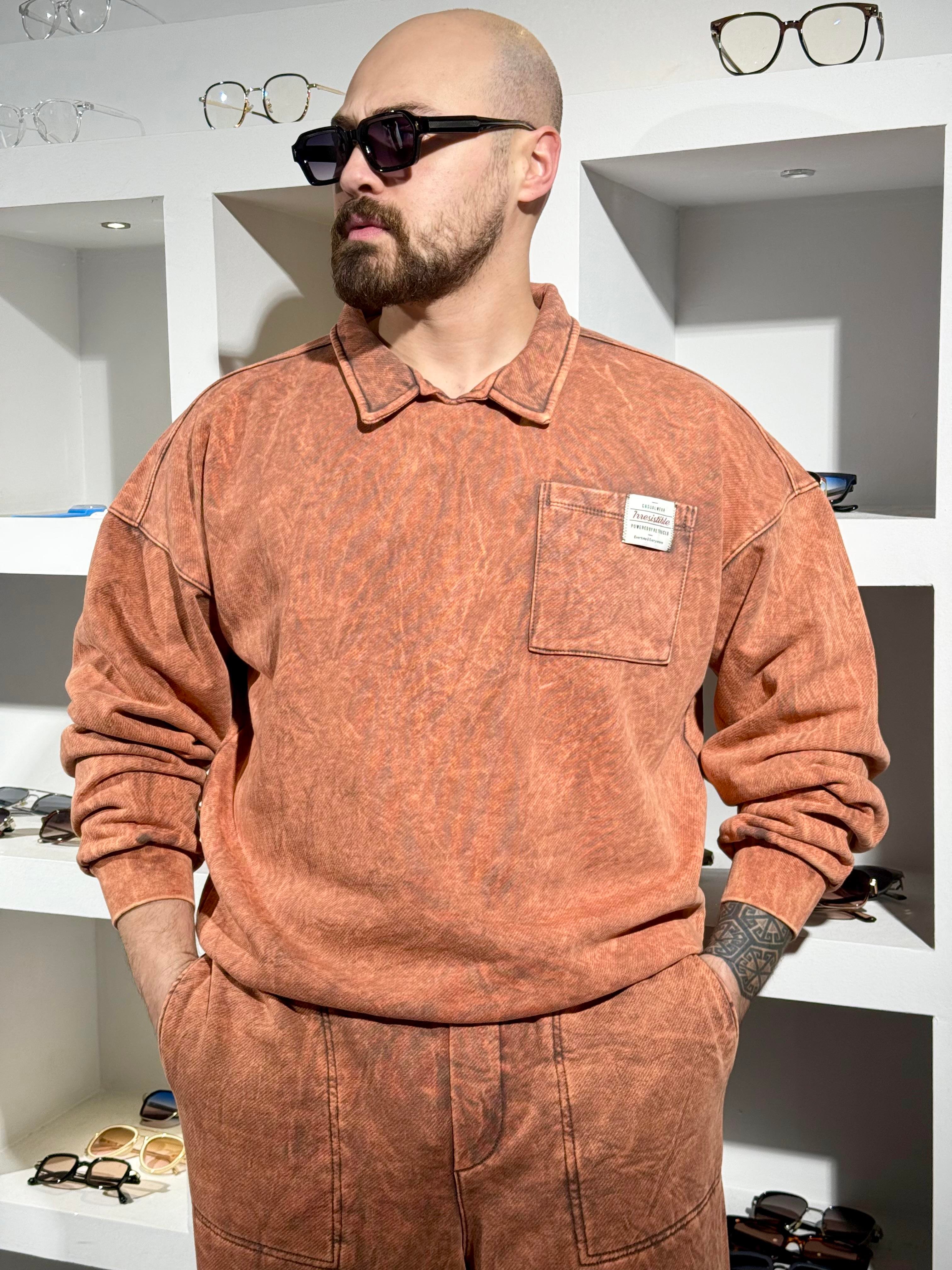 Üç İplik Yıkamalı Rahat Kalıp Takım (TKT32)