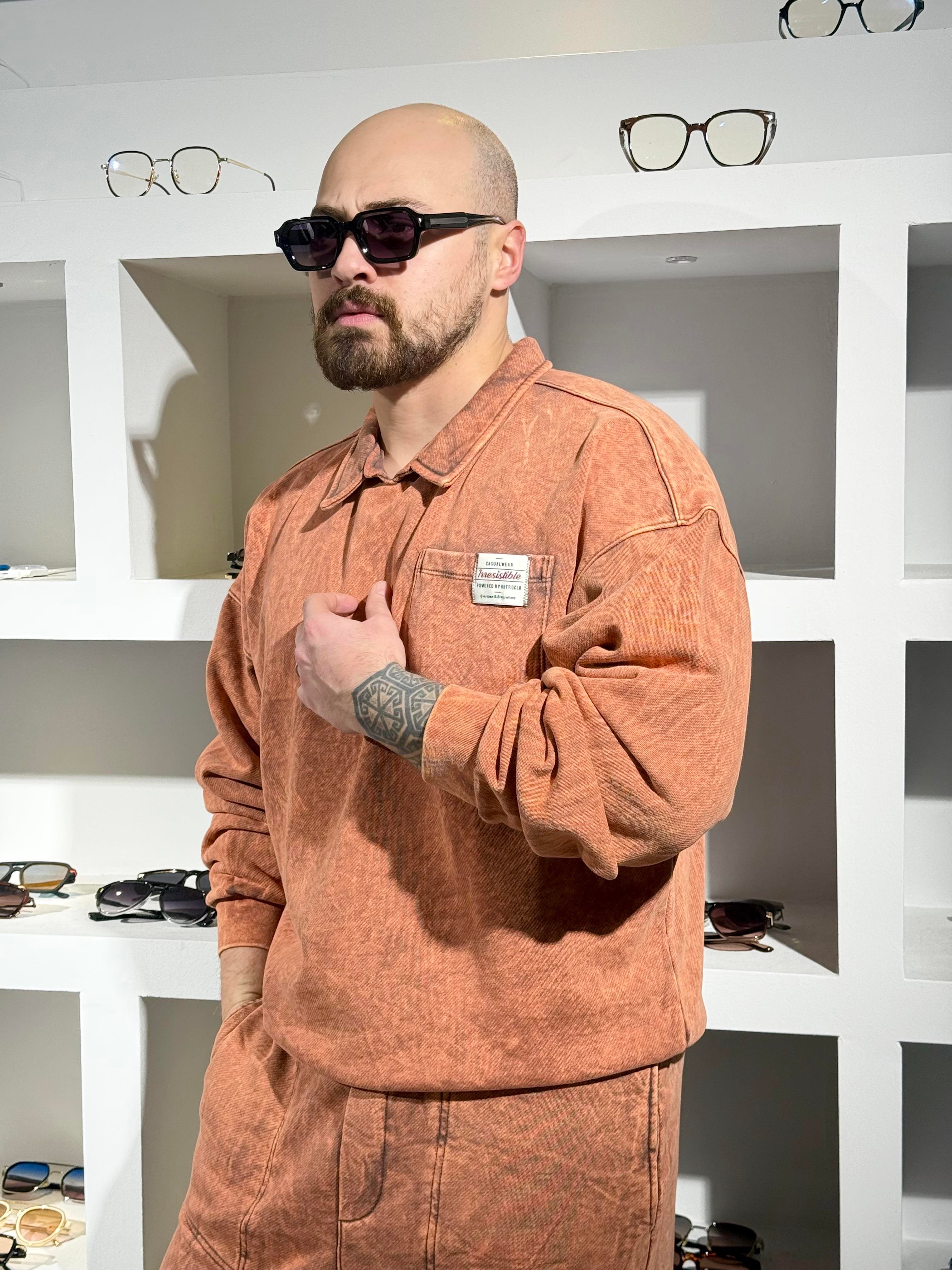 Üç İplik Yıkamalı Rahat Kalıp Takım (TKT32)