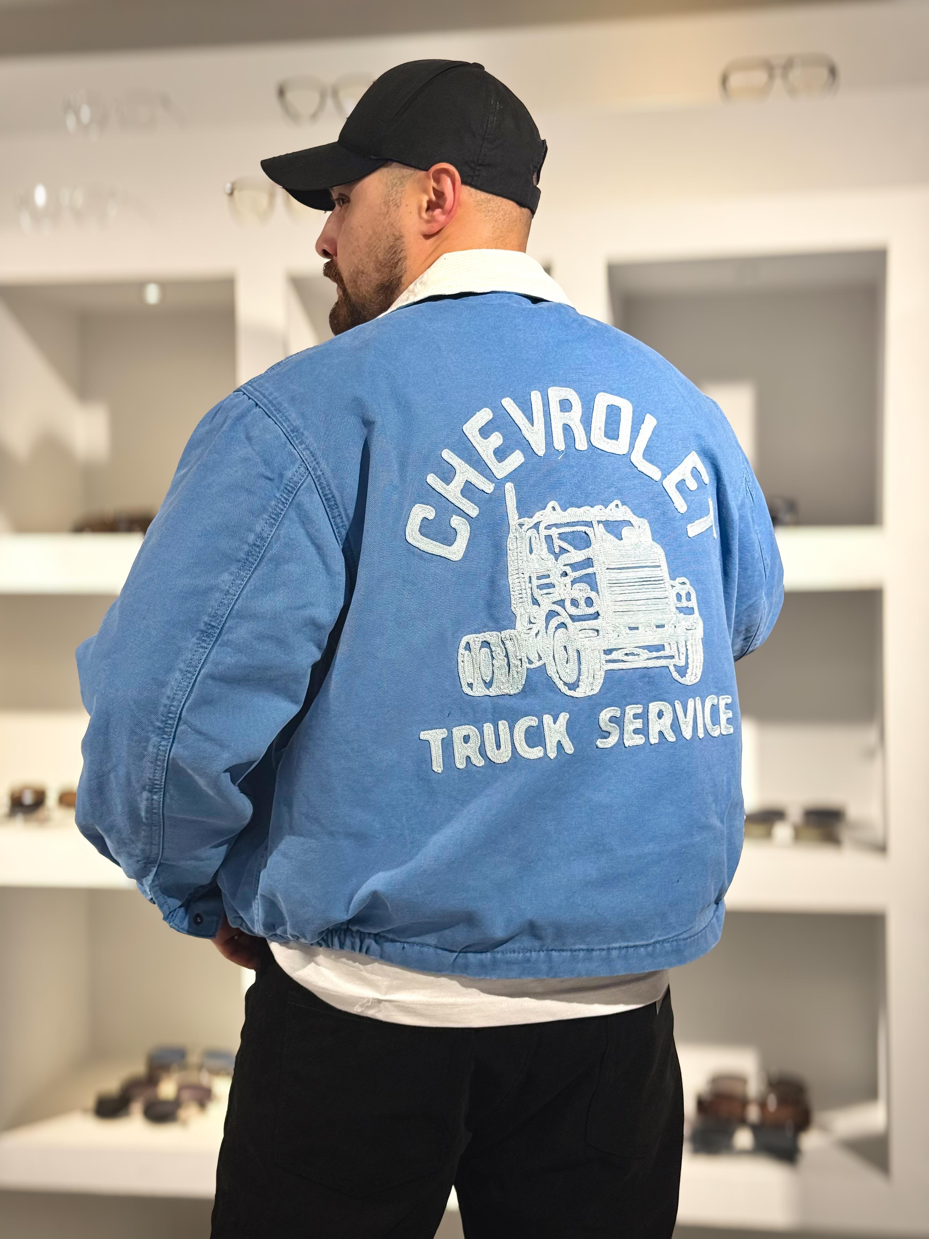 Vintage Gabardin Kumaş Oversize Mont (MTM54)