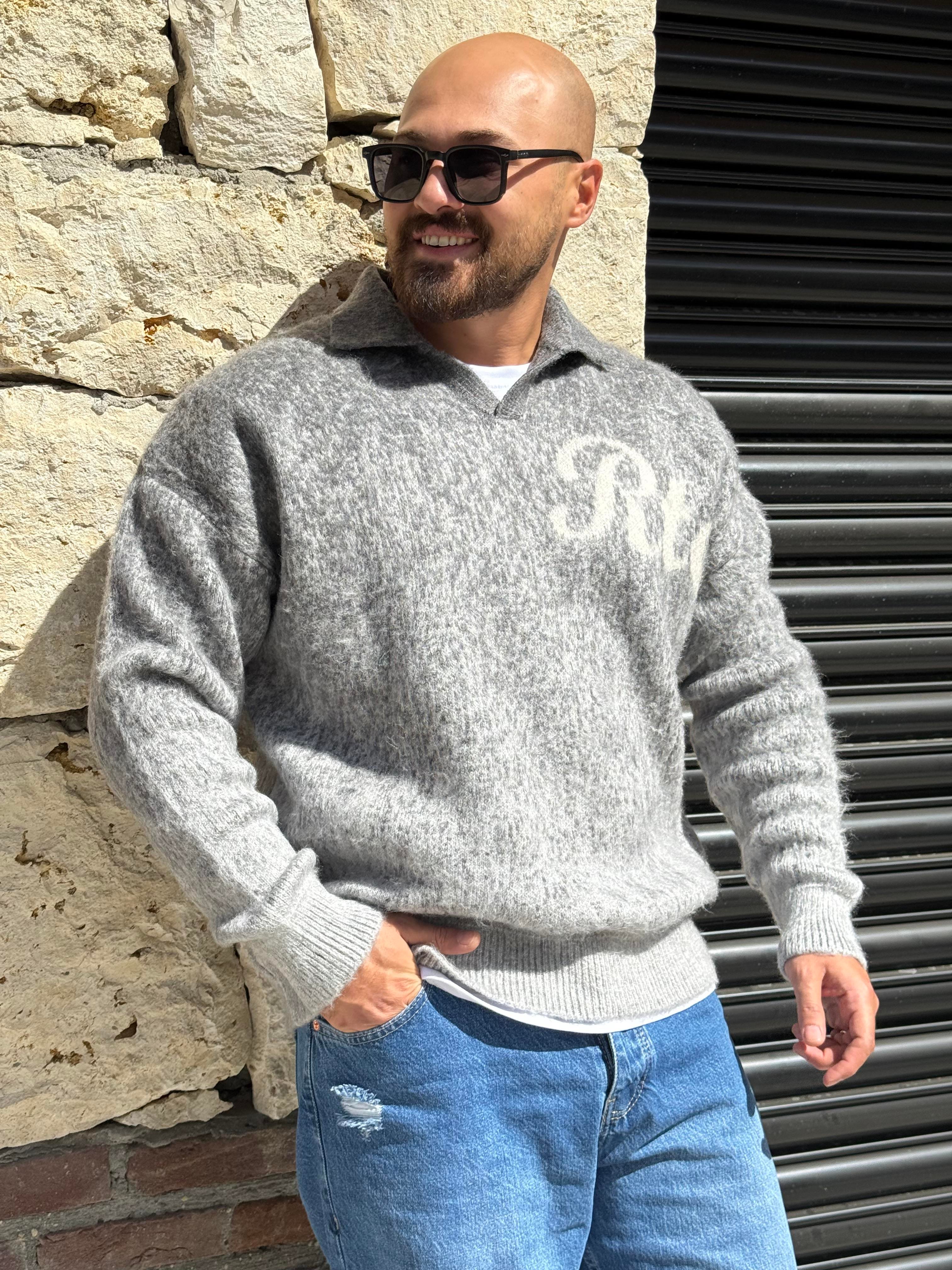 Yaka Detaylı Oversize Kazak (SVTG50)