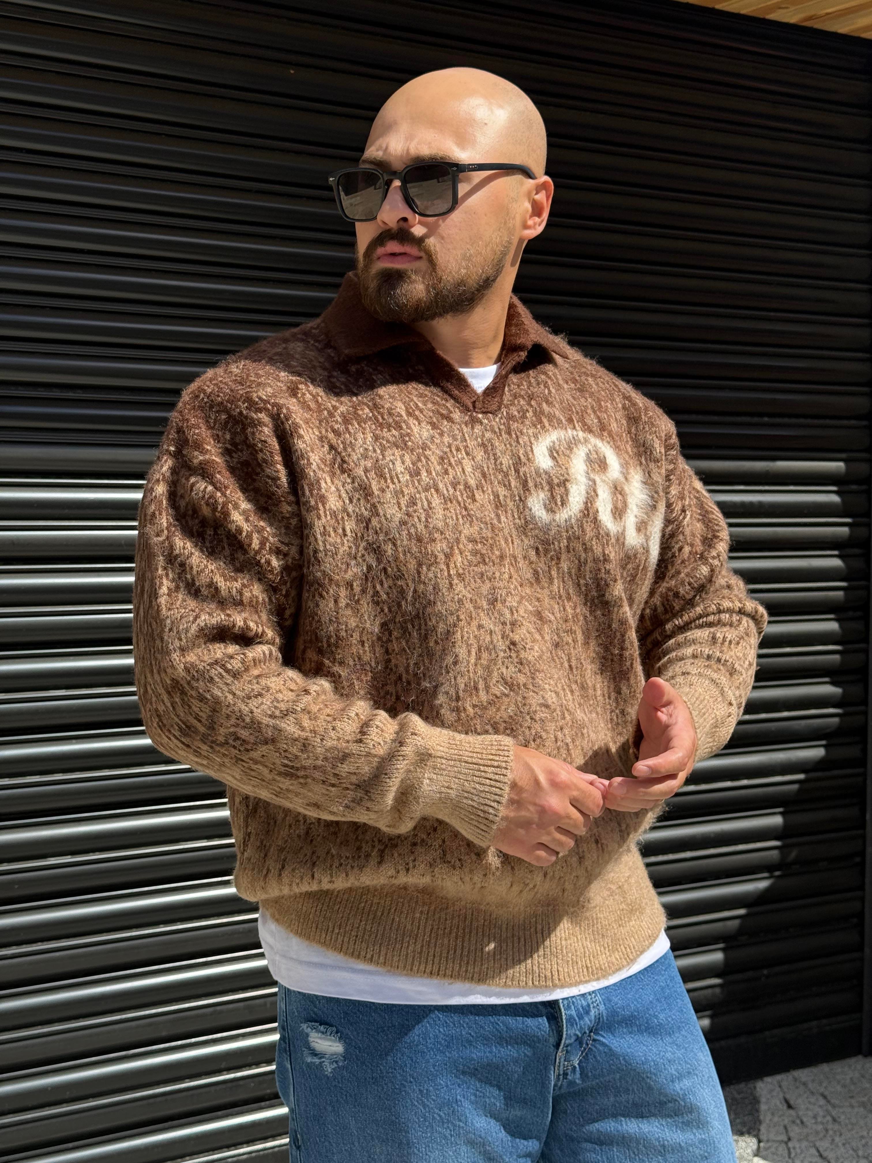 Yaka Detaylı Oversize Kazak (SVTKA50)