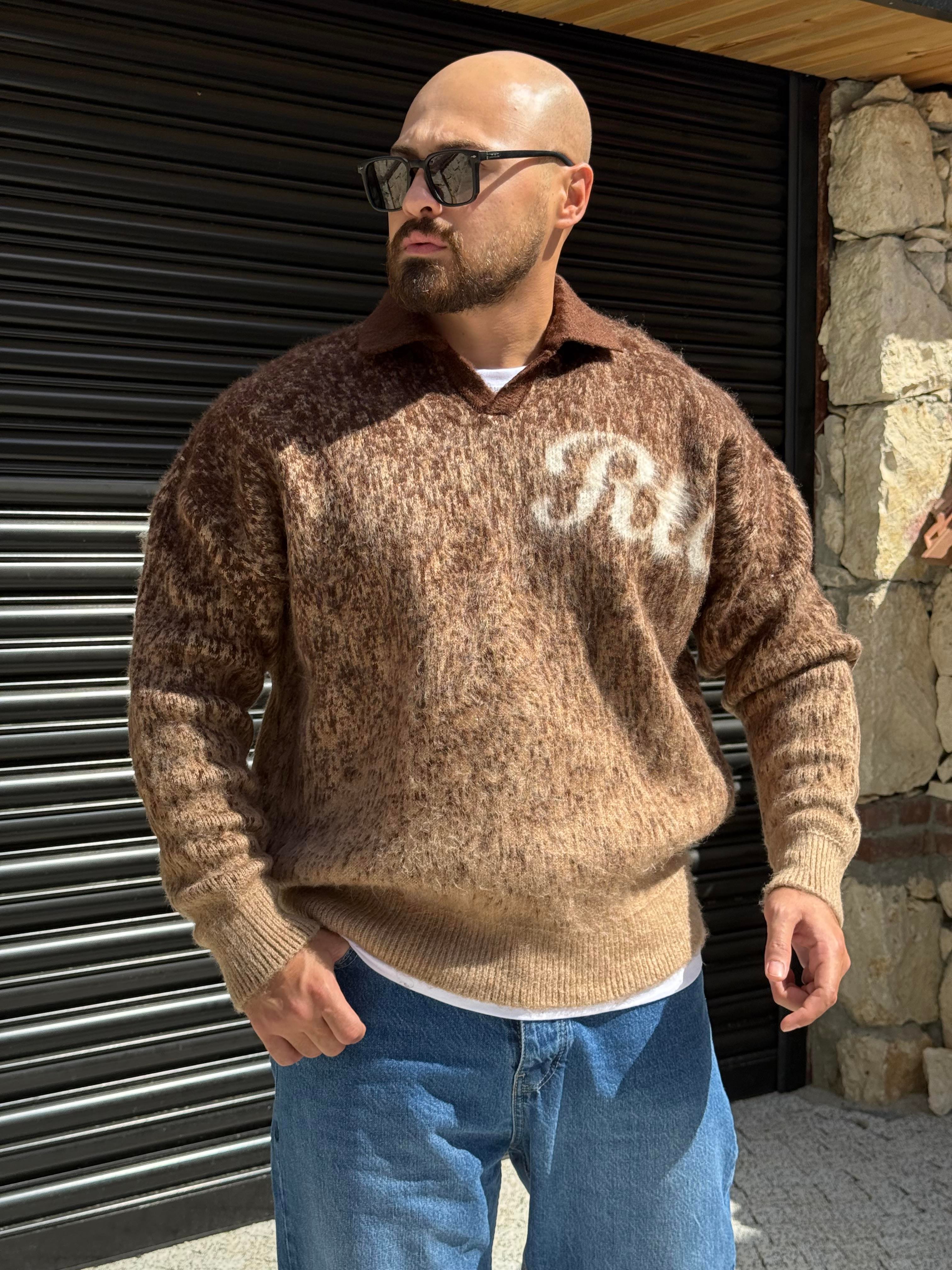Yaka Detaylı Oversize Kazak (SVTKA50)