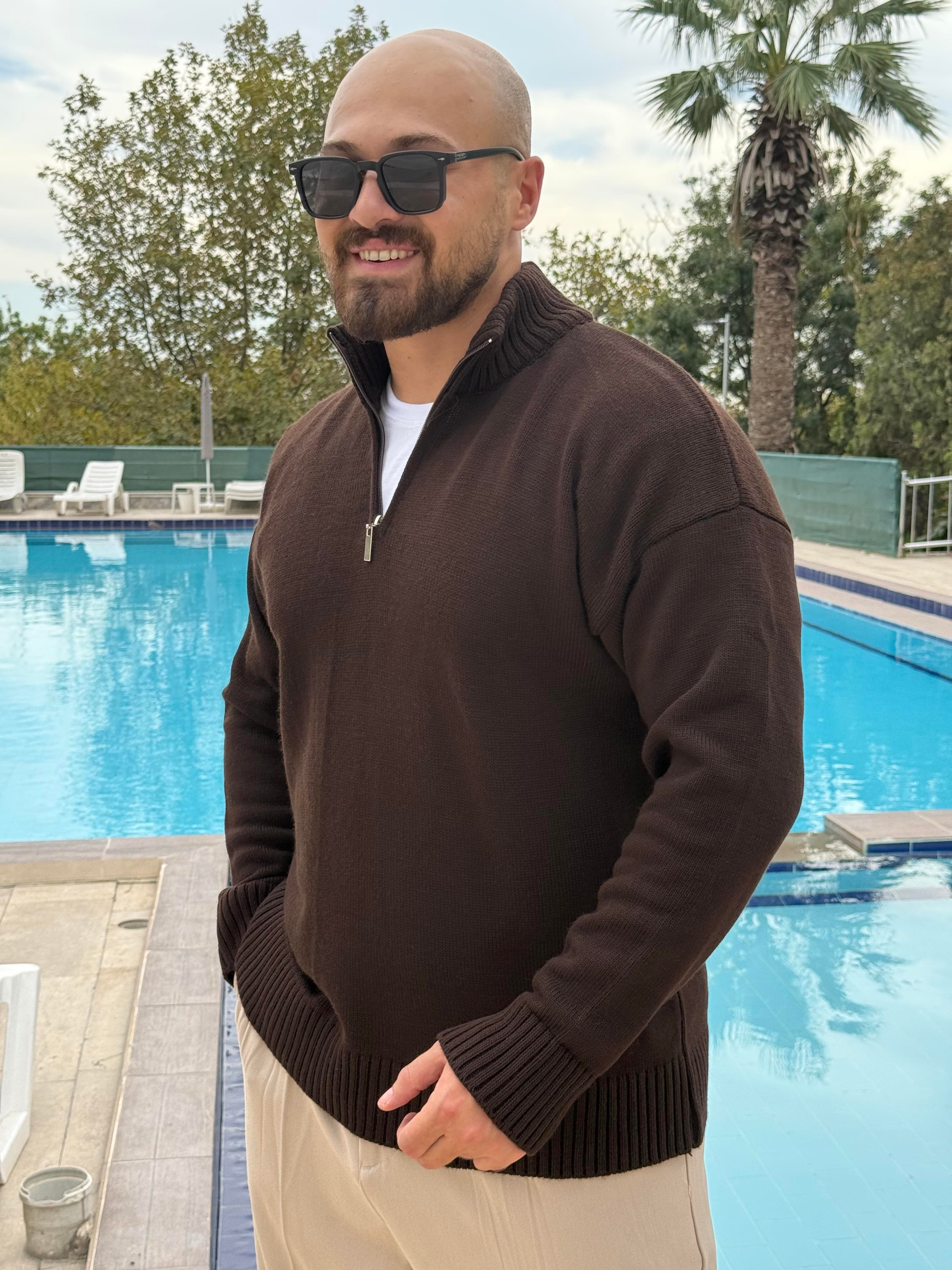 Yarım Fermuarlı Kazak (SVTKA49)